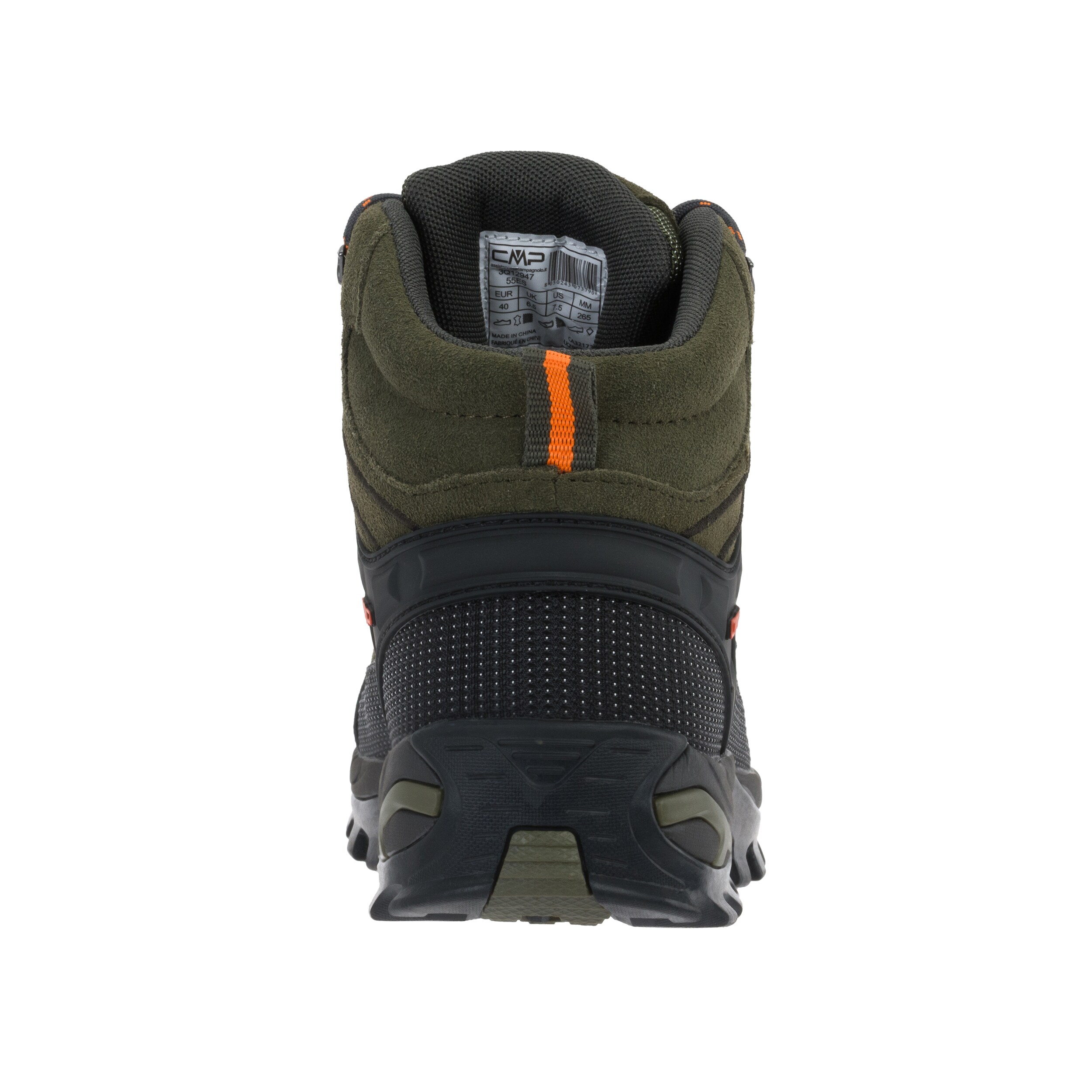 Încălțăminte de trekking CMP Rigel Mid Waterproof - Olive/Flame