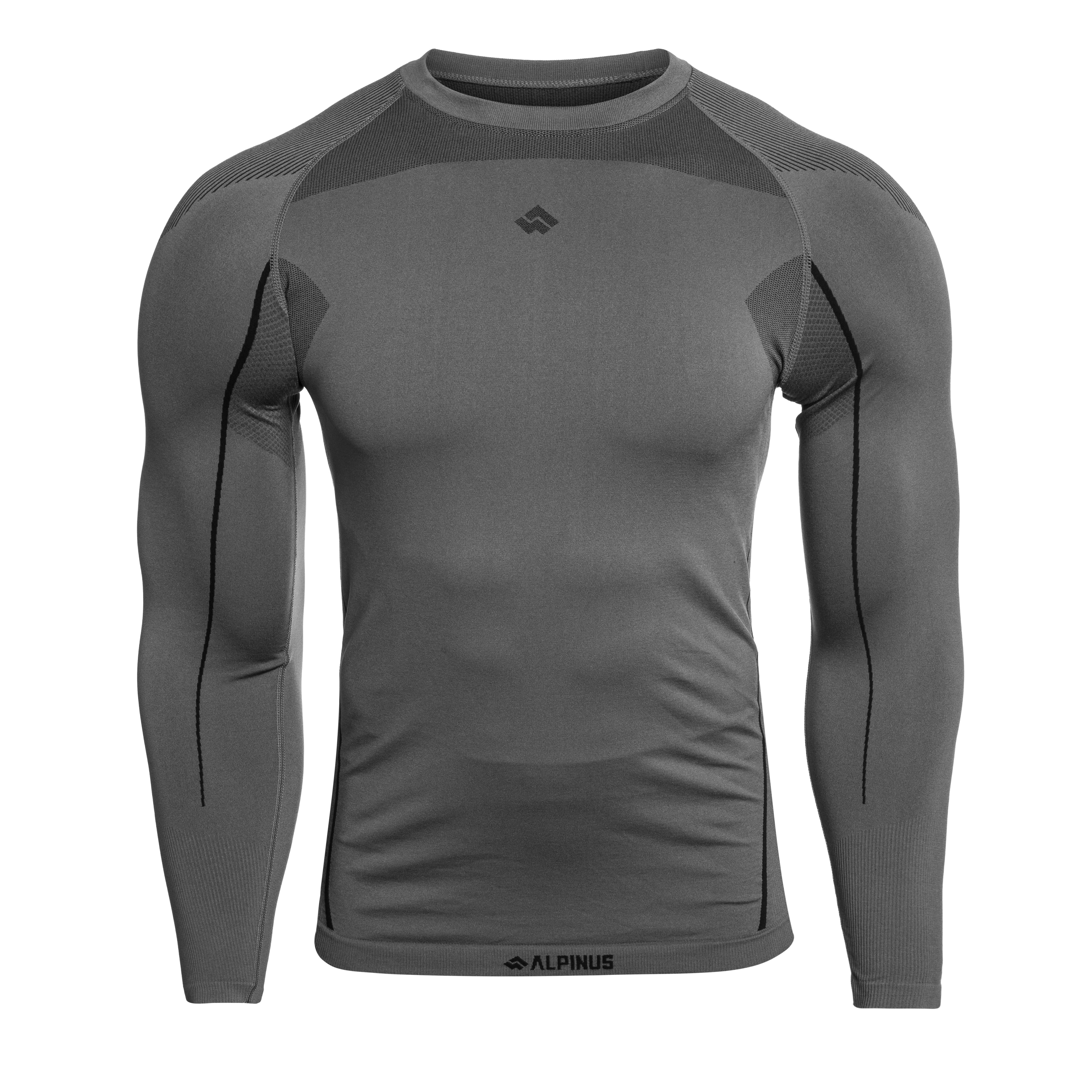 Lenjerie de corp termoactivă Alpinus Hemis Set - Gri