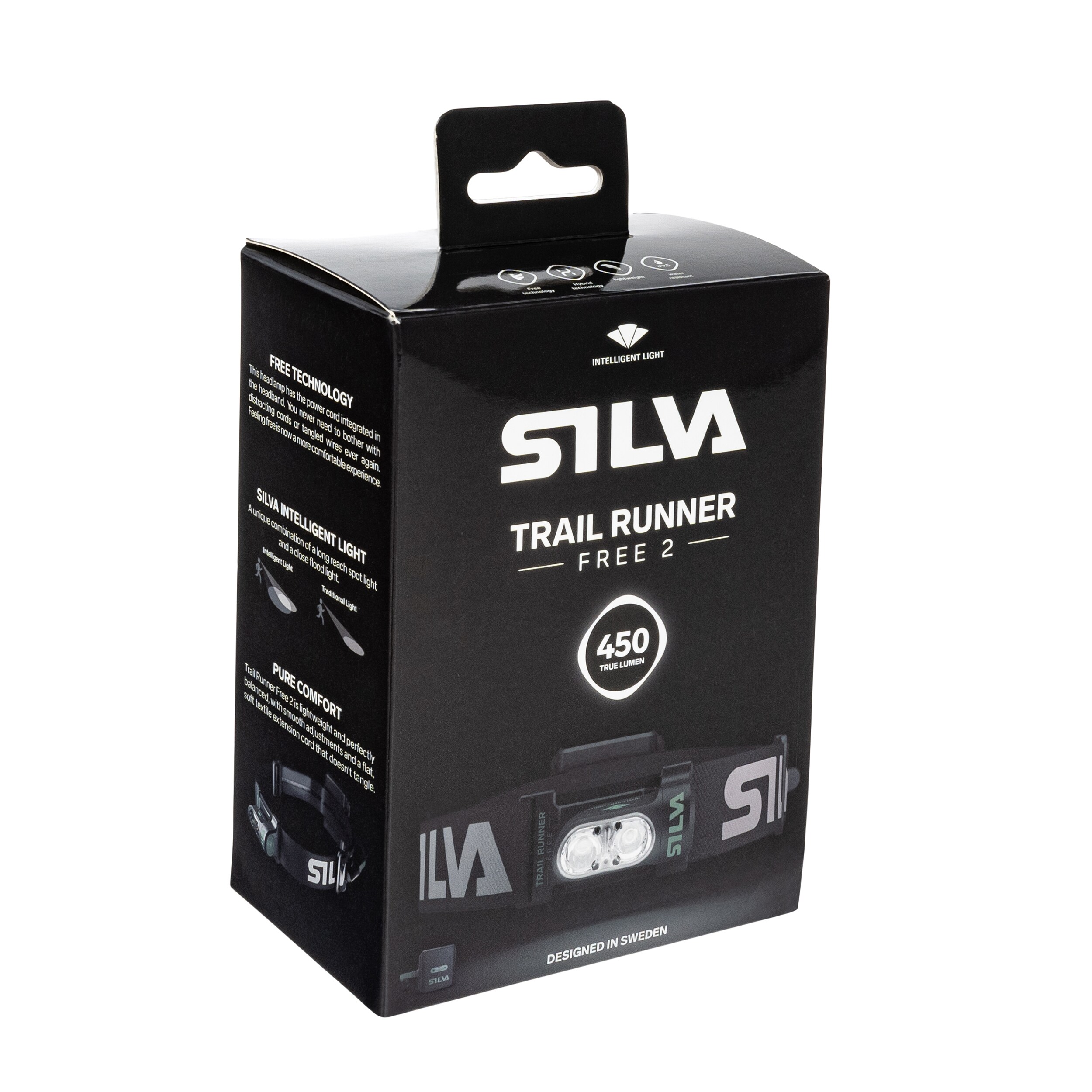 Lanternă frontală Silva Trail Runner Free 2 - 500 lumeni