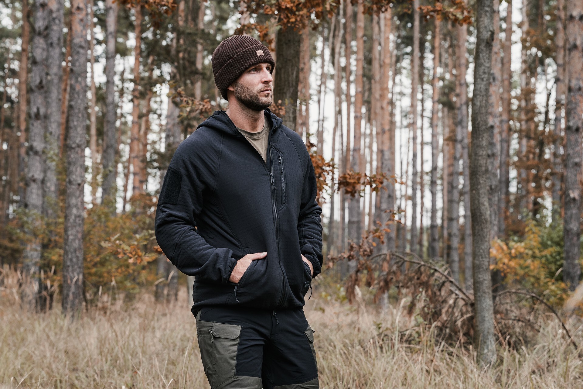 Bluză polar Helikon Patriot Pro - Black