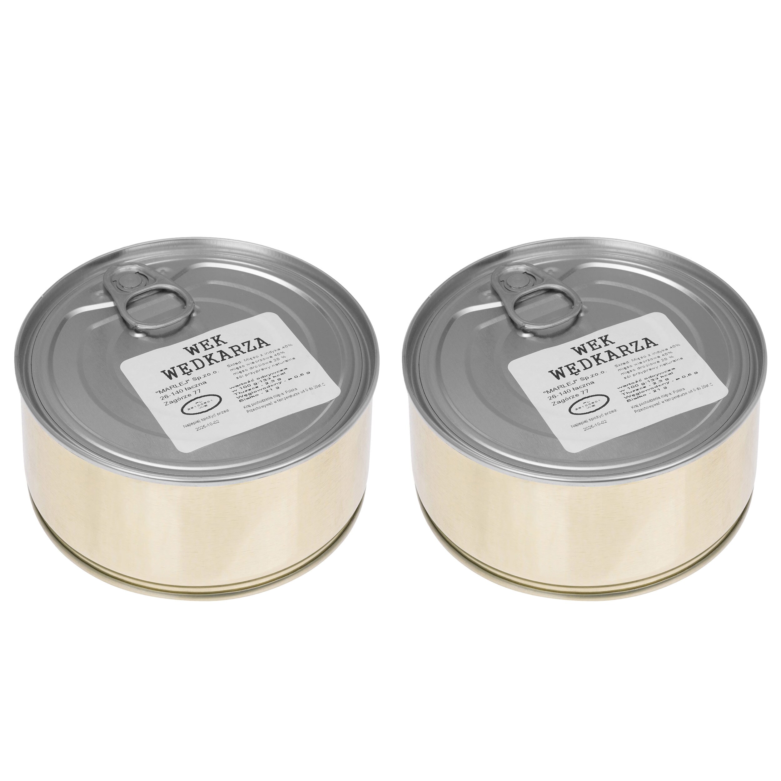 Conservă alimentară Marlej - Wek Wędkarza 300 g - 2 buc.