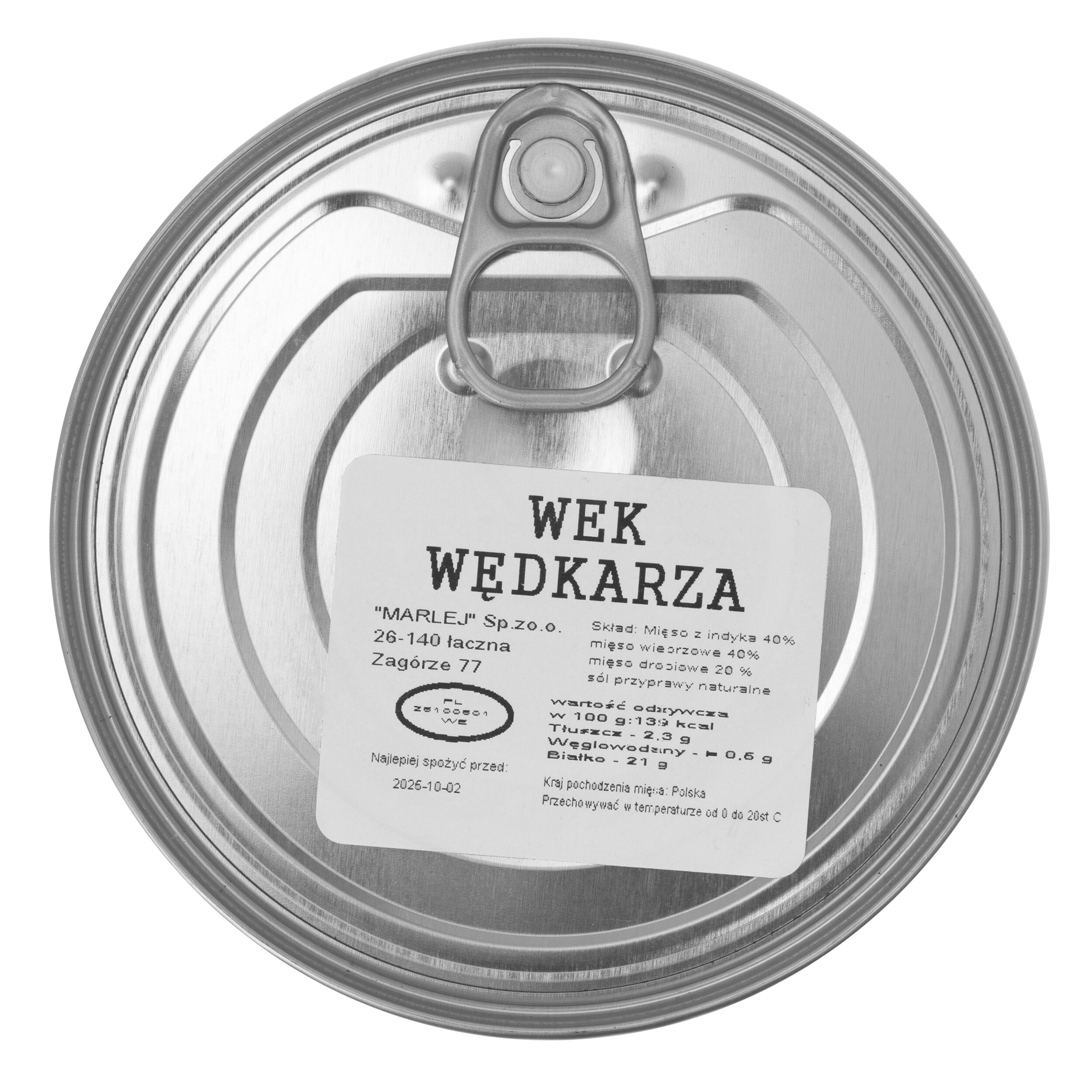 Conservă alimentară Marlej - Wek Wędkarza 300 g - 2 buc.
