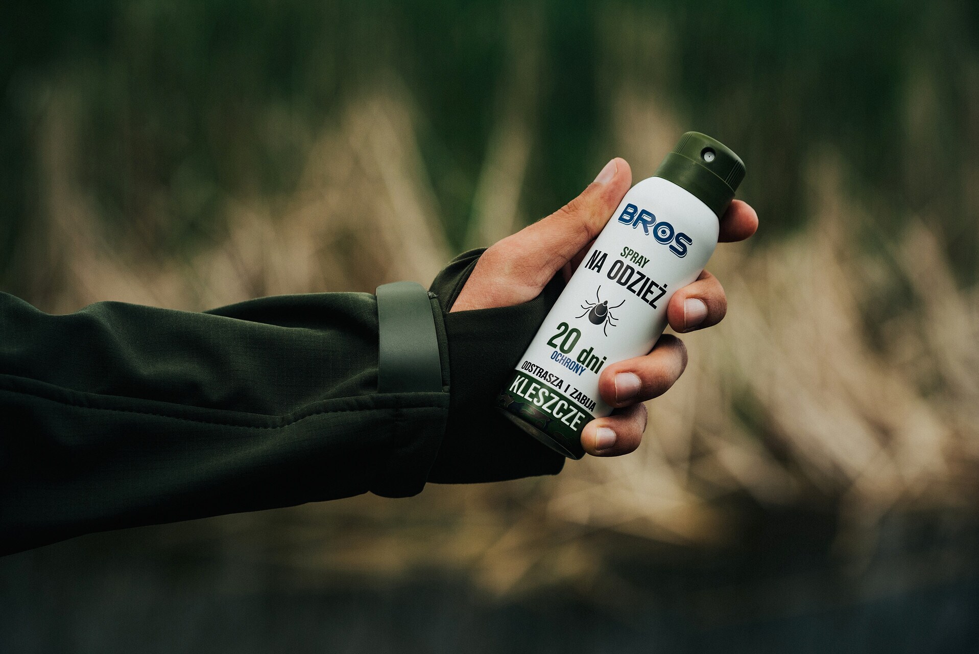 Spray repelent pentru haine Bros împotriva căpușelor - 2 x 90 ml