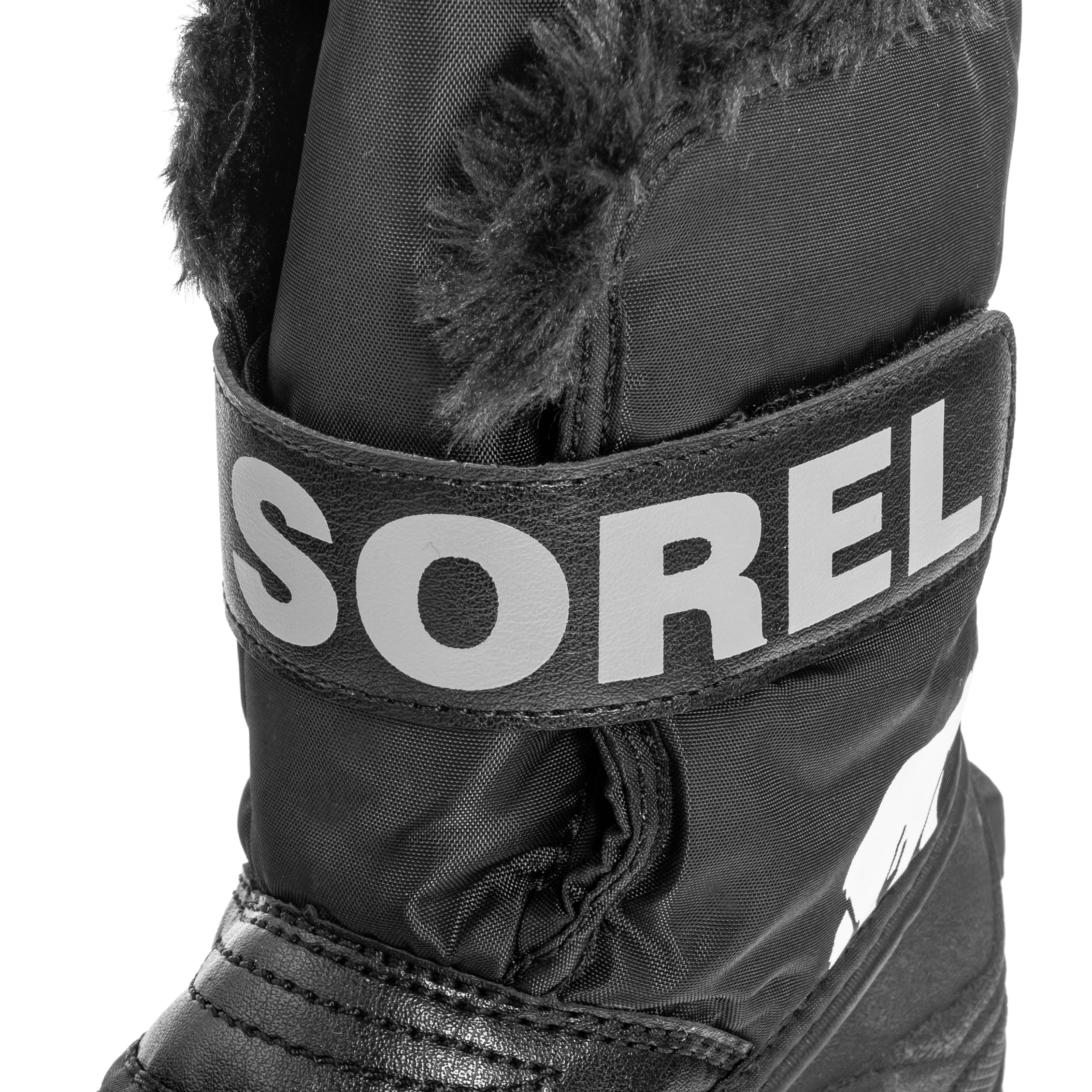 Încălțăminte de iarnă pentru copii Sorel Snow Commander Boot - Black/Charcoal