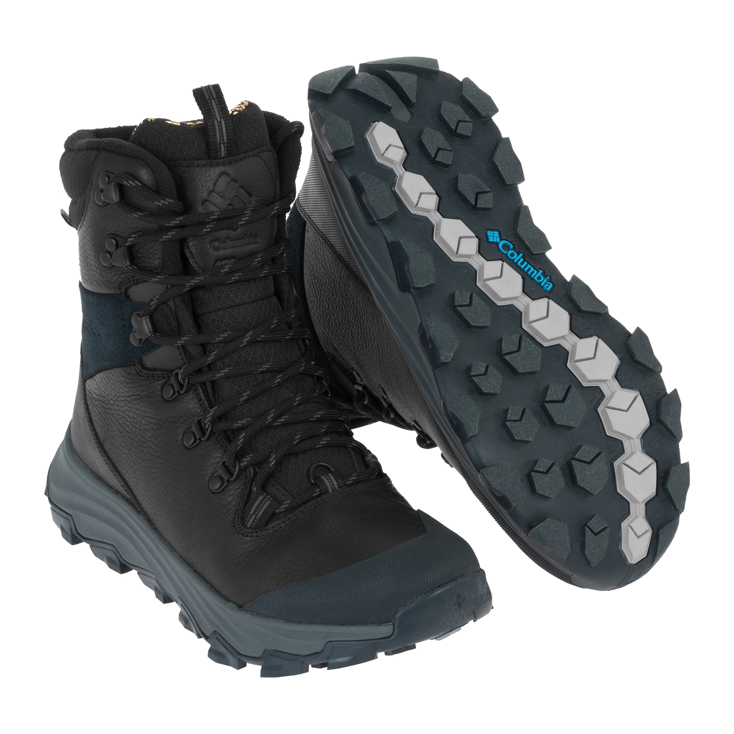 Încălțăminte de zăpadă Columbia Expedicionist Extreme - Black/Grill