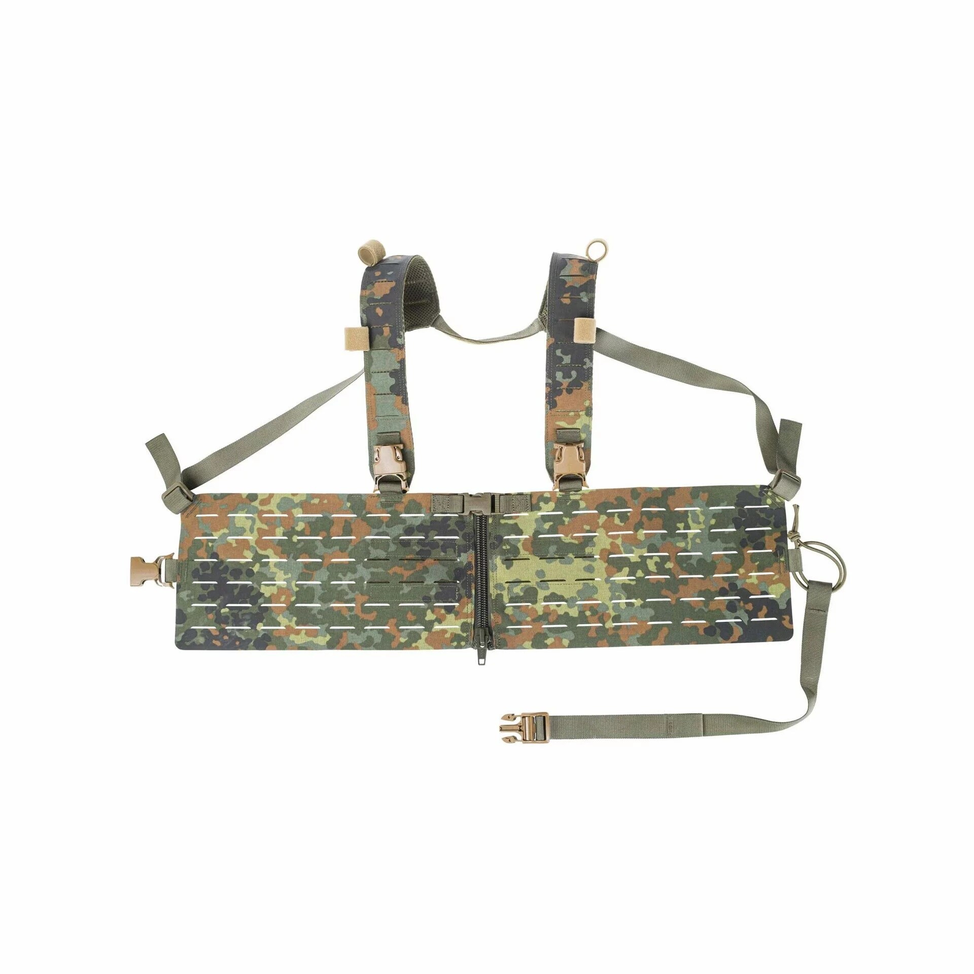 Vestă tactică Lindnerhof Splint Front Chest Rig MX266 - Flecktarn