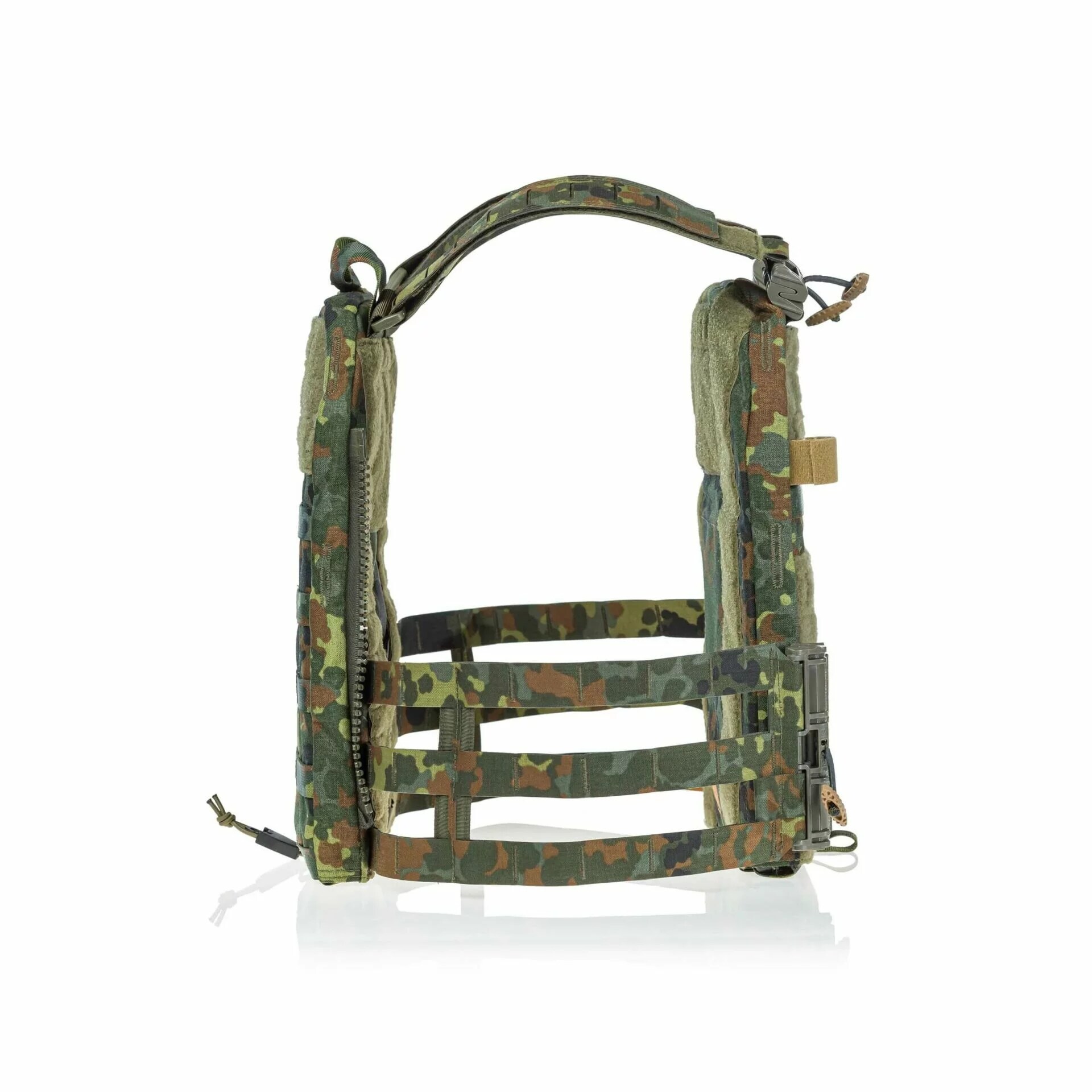 Vestă tactică Lindnerhof Plate Carrier LT042/2 - Flecktarn