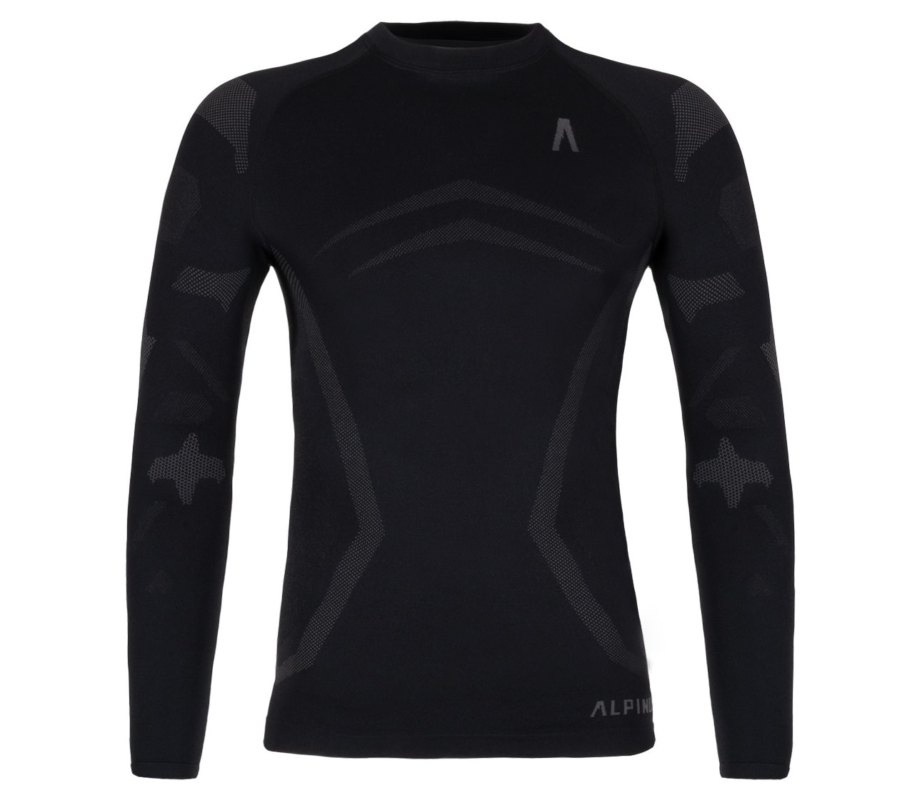 Lenjerie de corp termoactivă pentru copii Alpinus Idre Set - Neagră