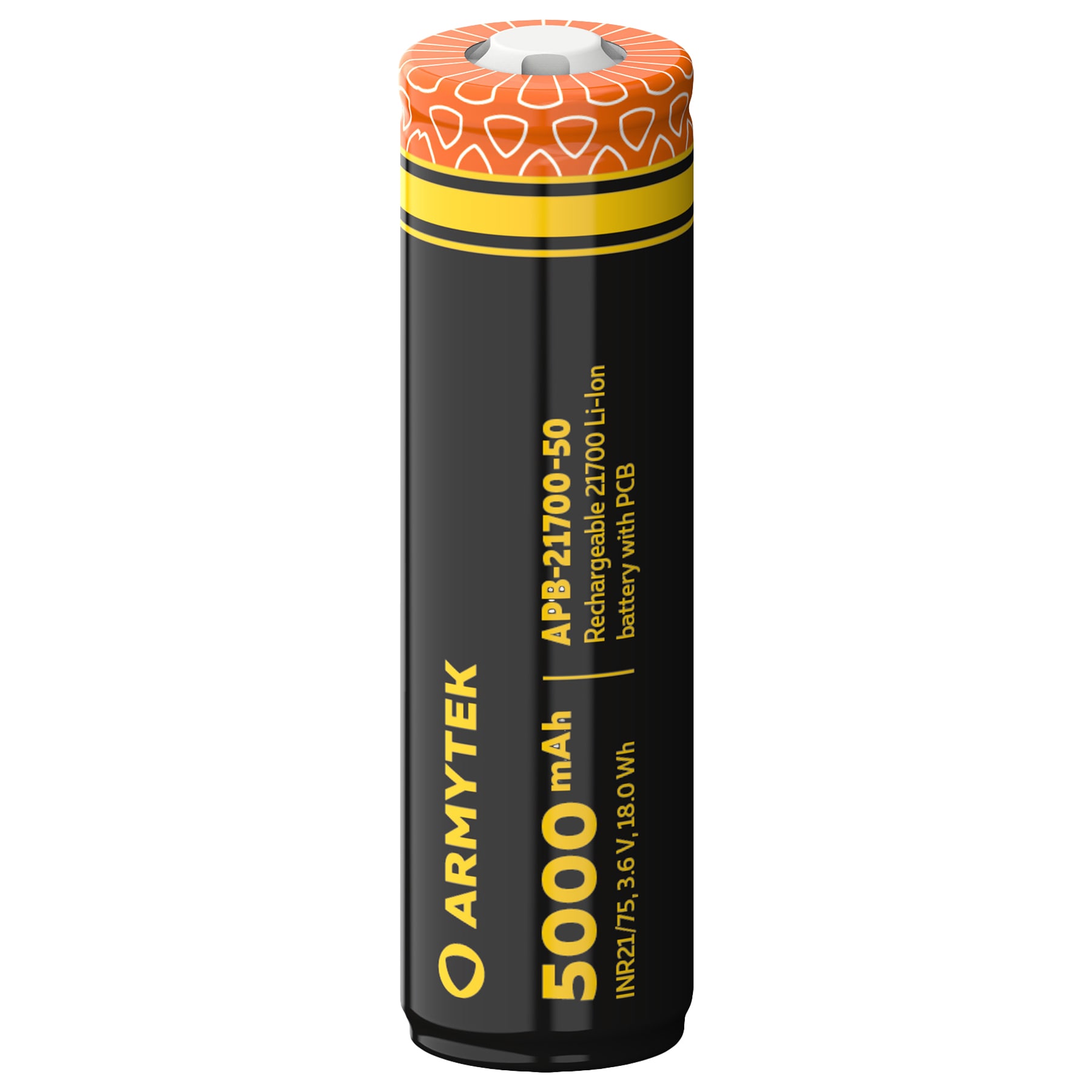 Acumulator 3,6 V Armytek Li-Ion 21700 5000 mAh - cu protecție PCB