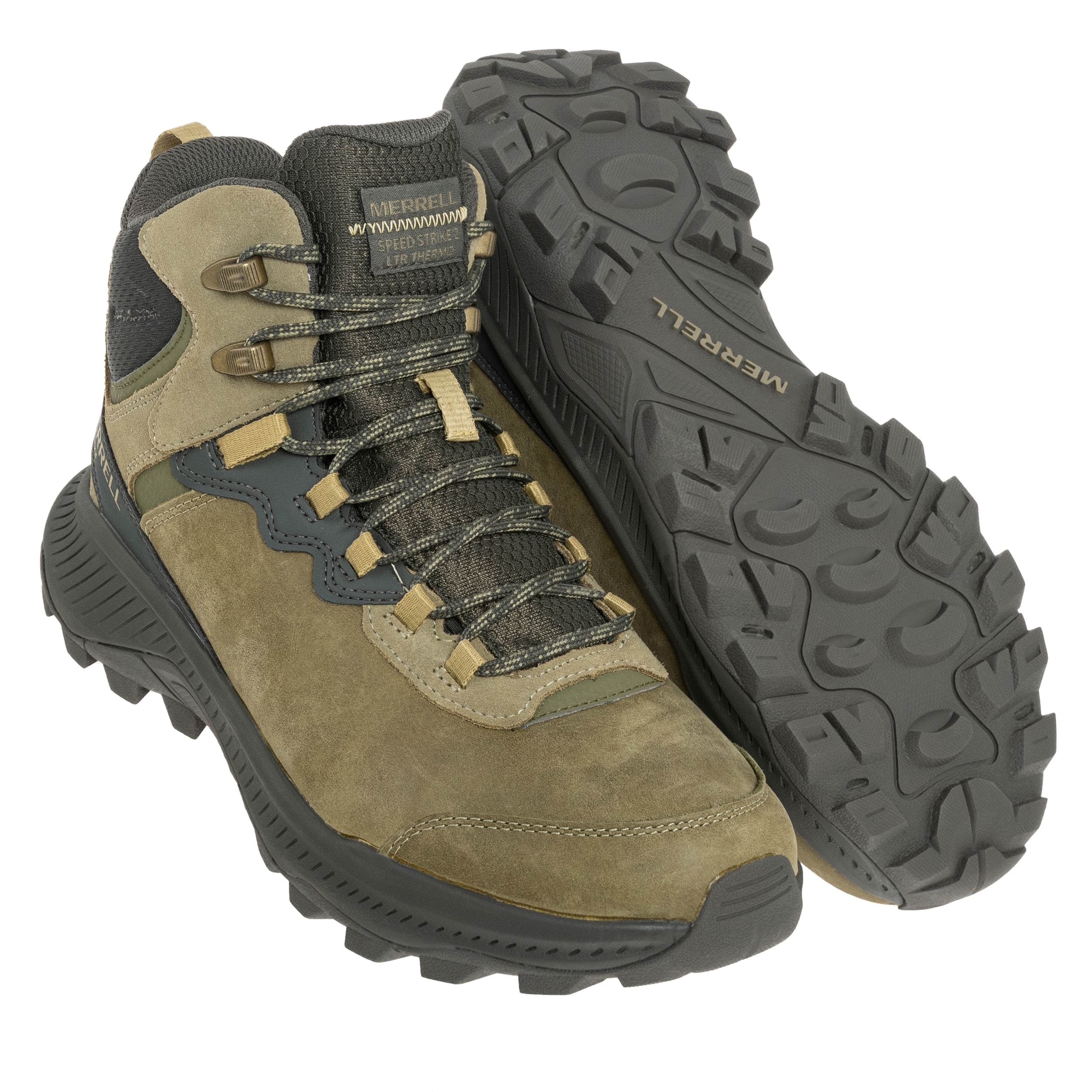 Încălțăminte Merrell Speed Strike 2 MID Leather Waterproof - Drab