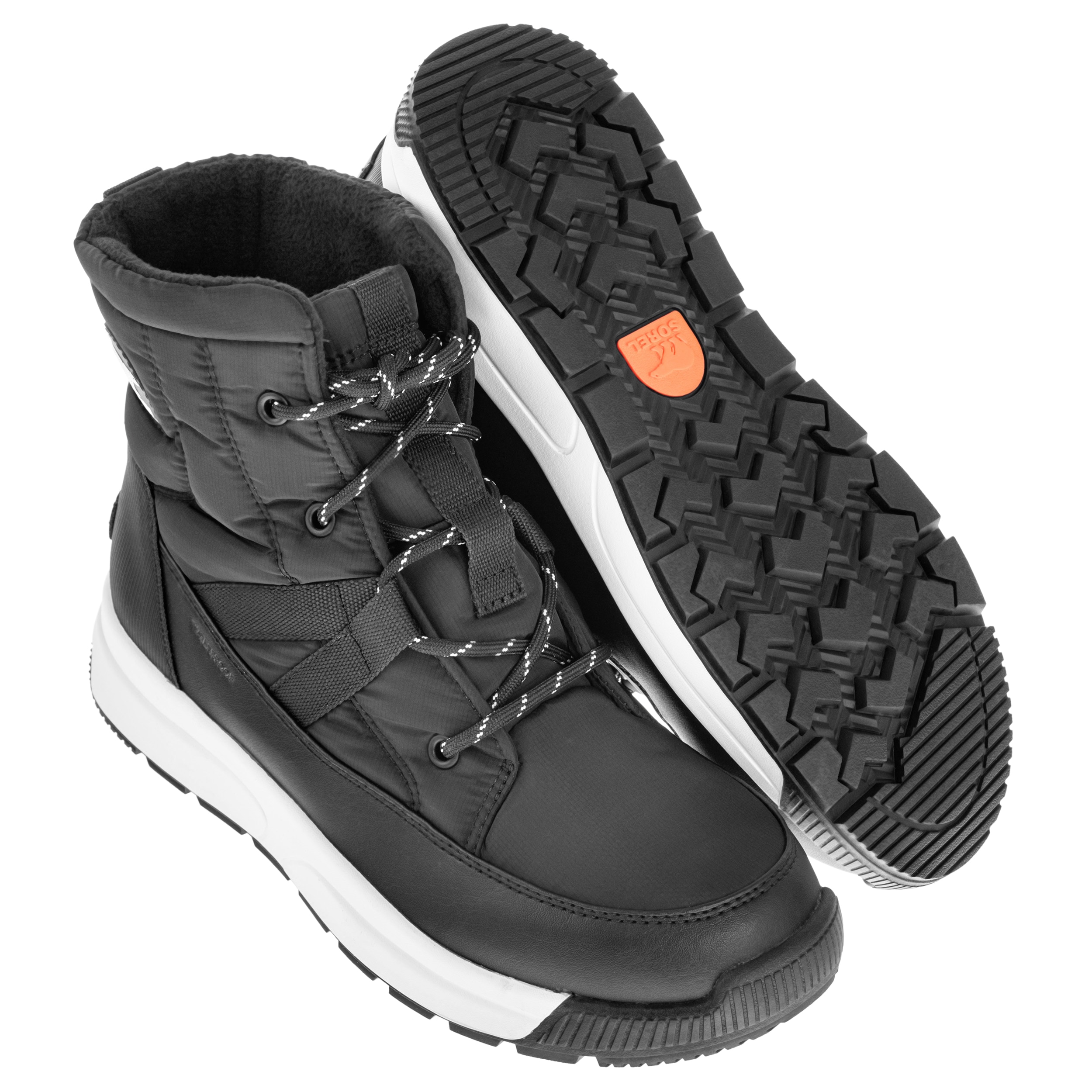 Încălțăminte de damă Sorel Whitney III Mid Waterproof - Black/Sea Salt