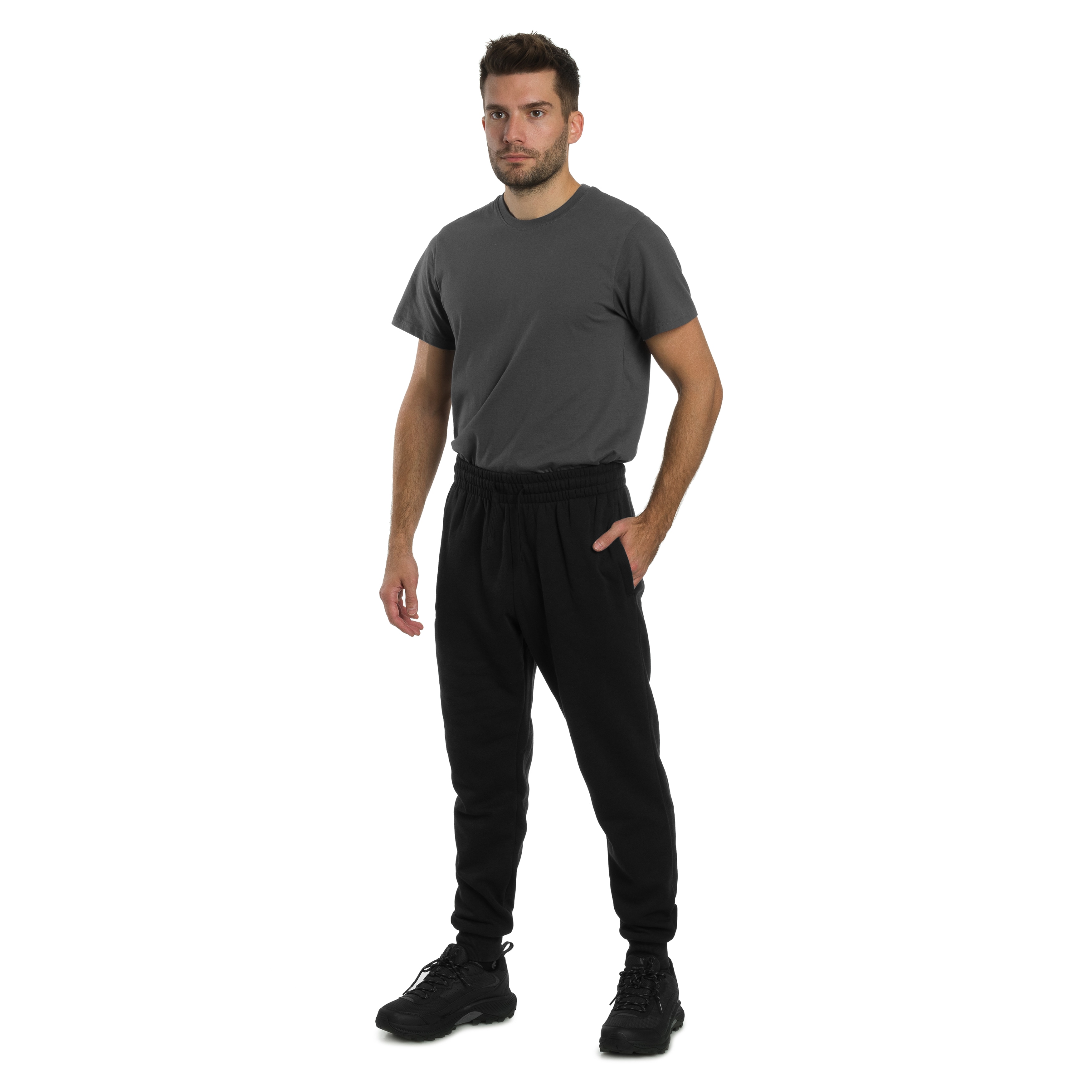 Pantaloni Under Armour Jogger Icon Fleece - Black/White