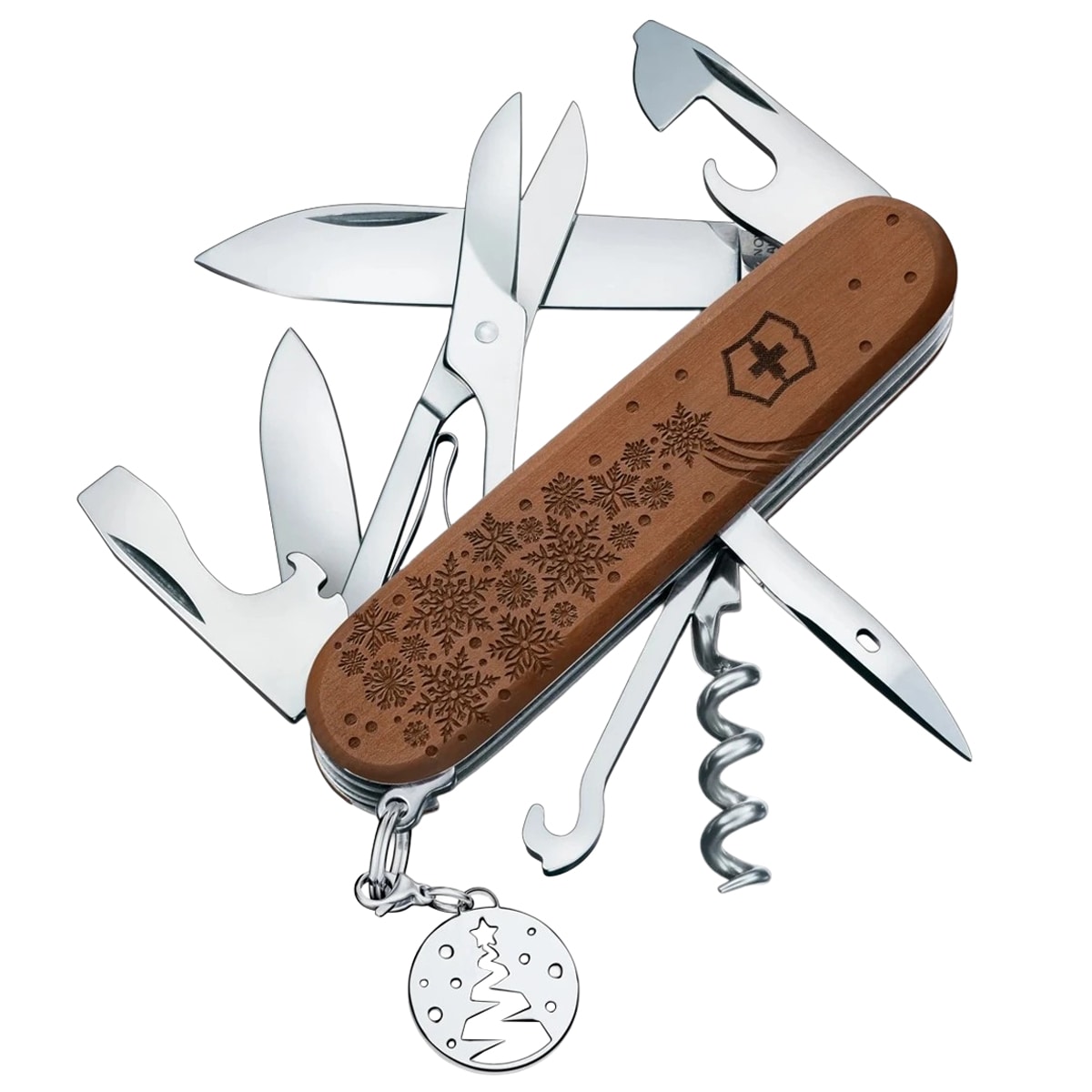 Briceag Victorinox Climber Wood Winter Magic Limited Edition 2025