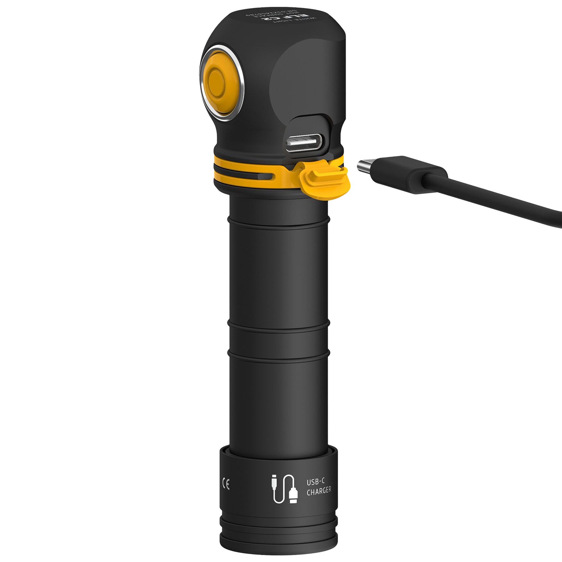 Lanternă frontală și unghiulară Armytek Elf C2 USB-C White PCB - 1100 lumeni