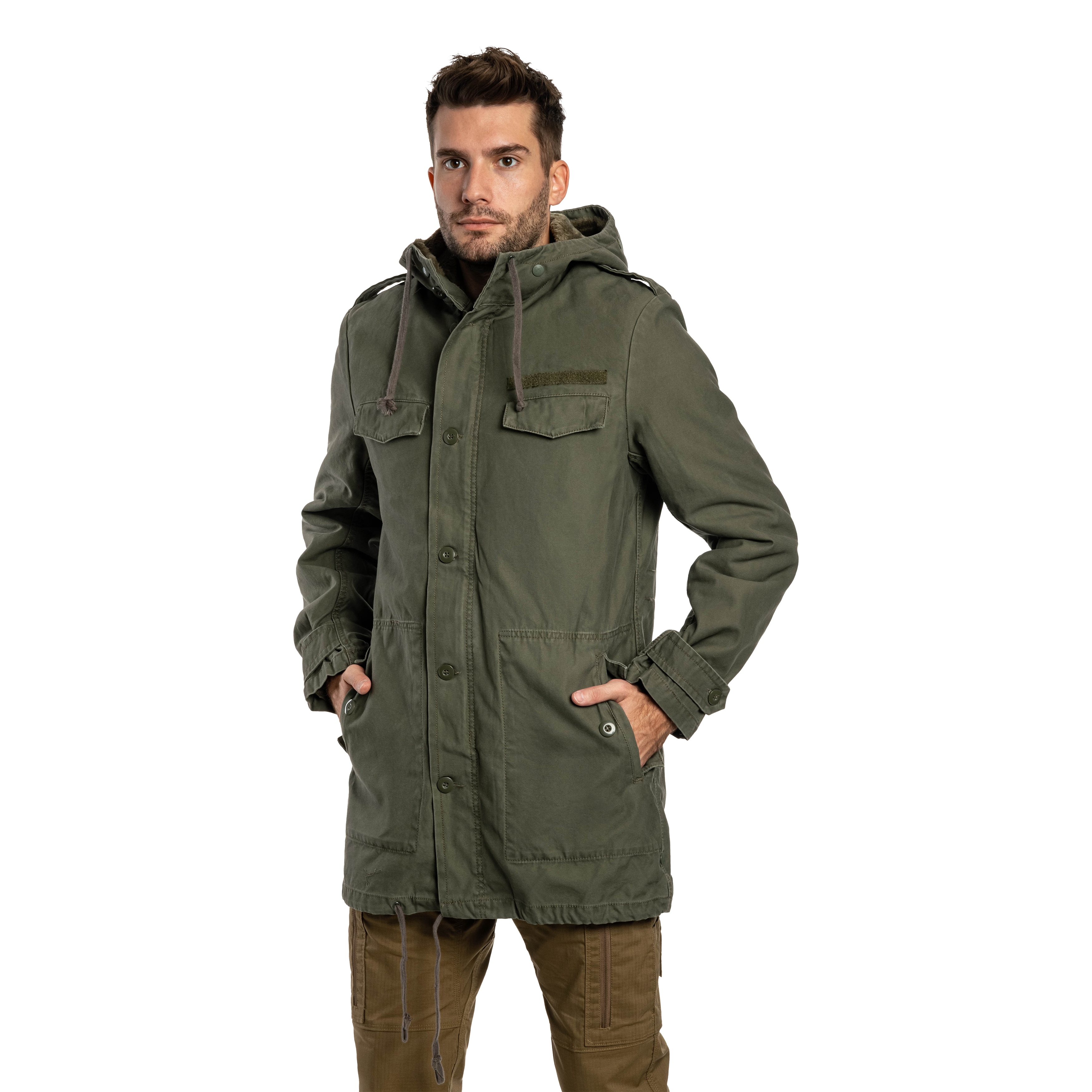 Geacă Brandit BW Parka Heavy - Olive