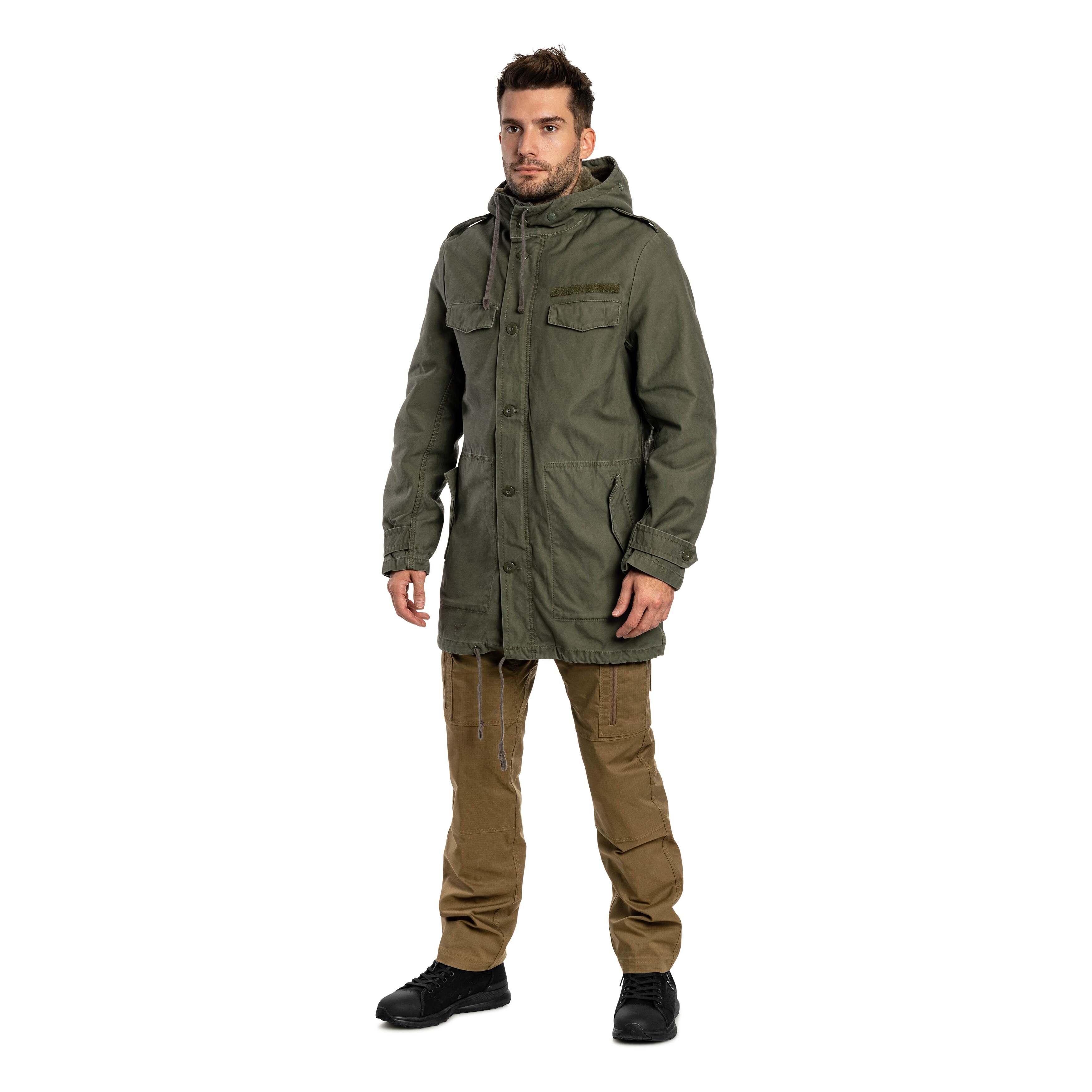 Geacă Brandit BW Parka Heavy - Olive