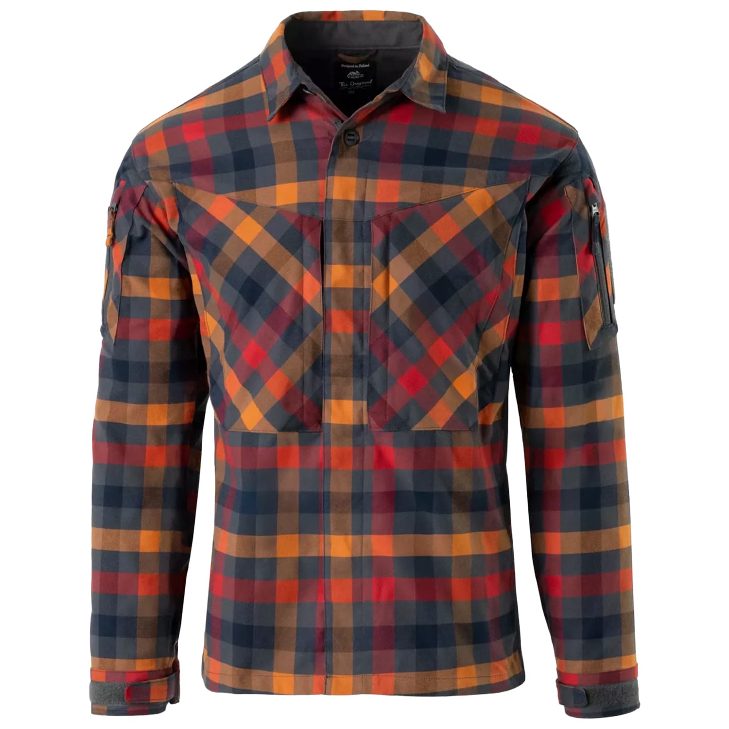 Cămașă Helikon MBDU Nylon Sorona Blend - Dark Autumn Checkered