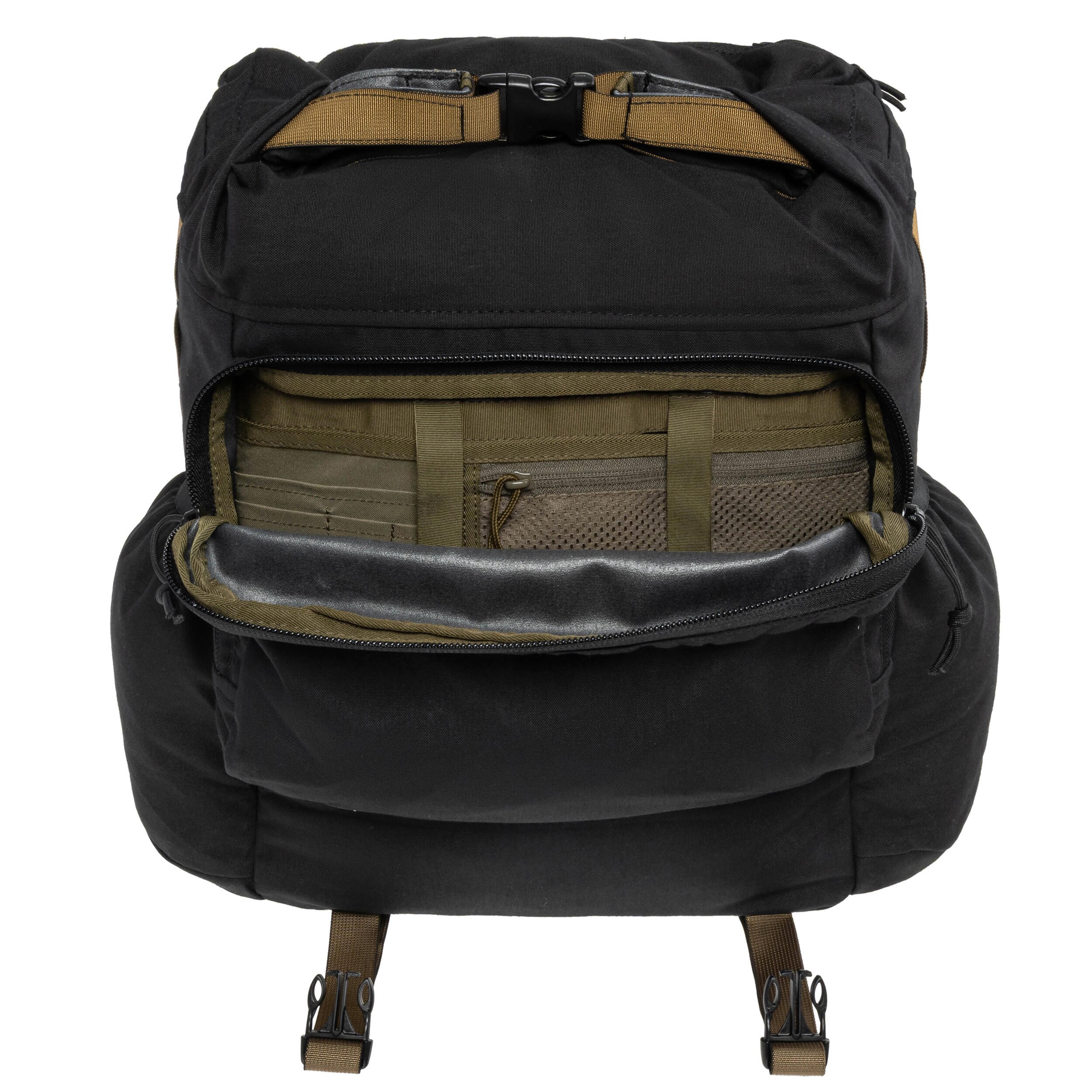Rucsac tip cub Wisport Cube 20 l - Black/Coyote Brown