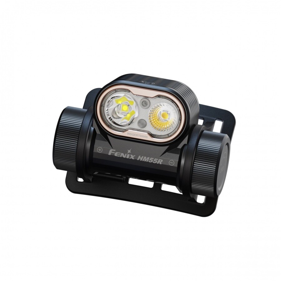 Lanternă frontală Fenix HM55R Black - 1200 lumeni
