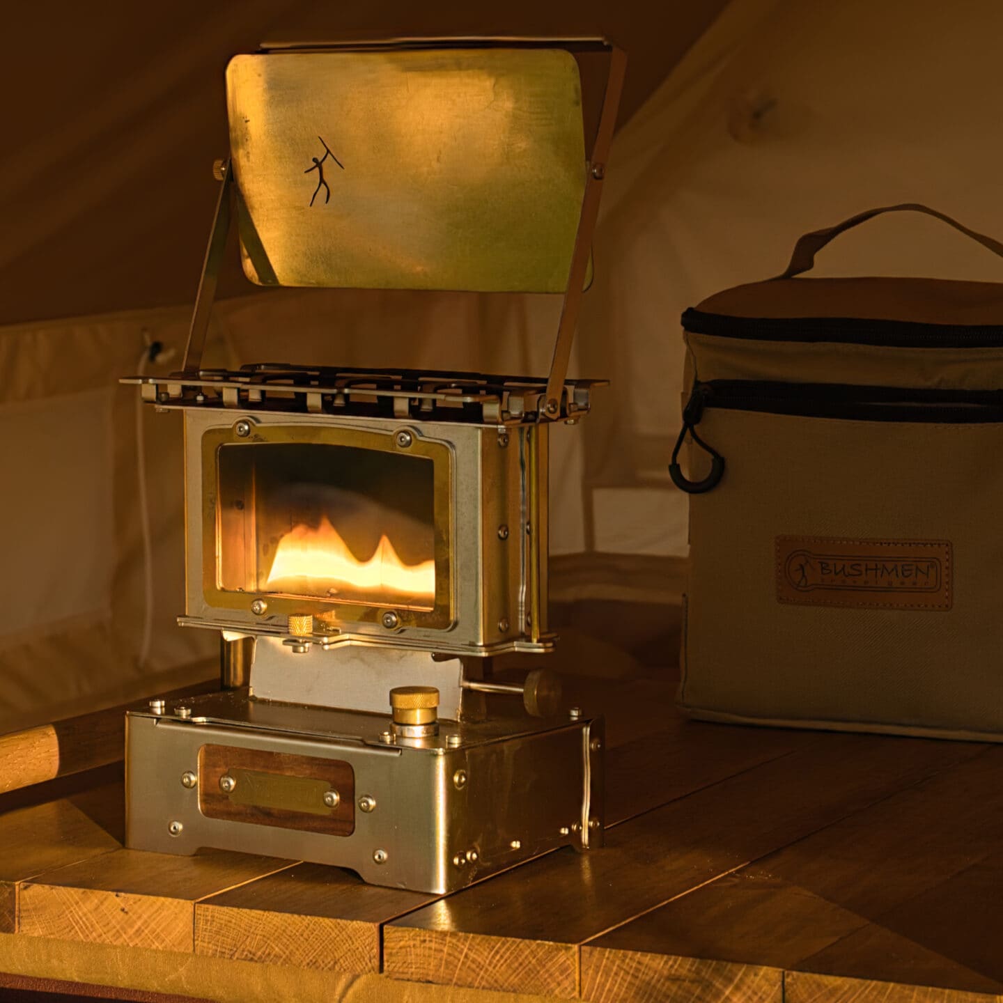 Lampă cu petrol Bushmen Oil Outpost - Steel