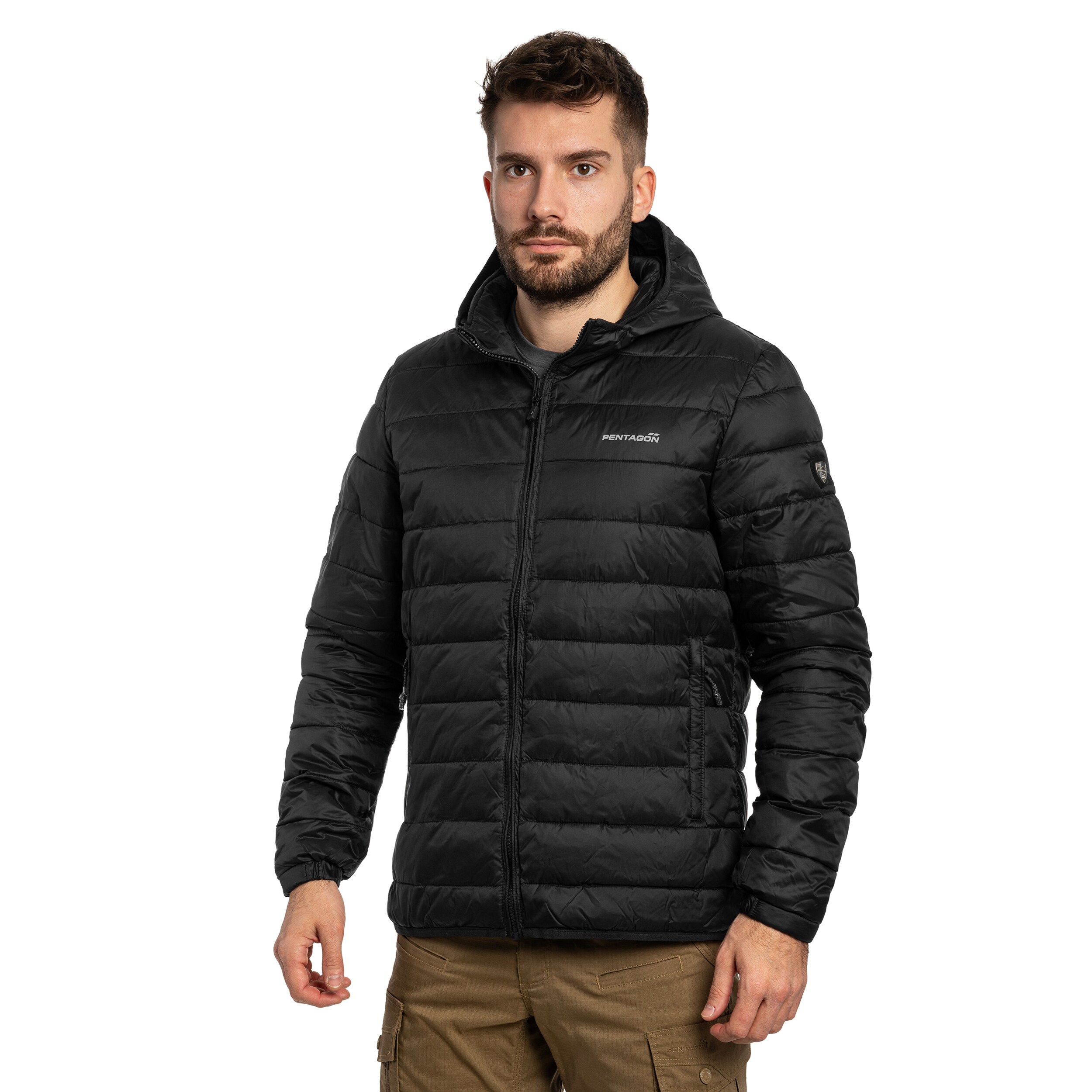 Geacă Pentagon Aurora 2.0 Puffer Hooded - Black