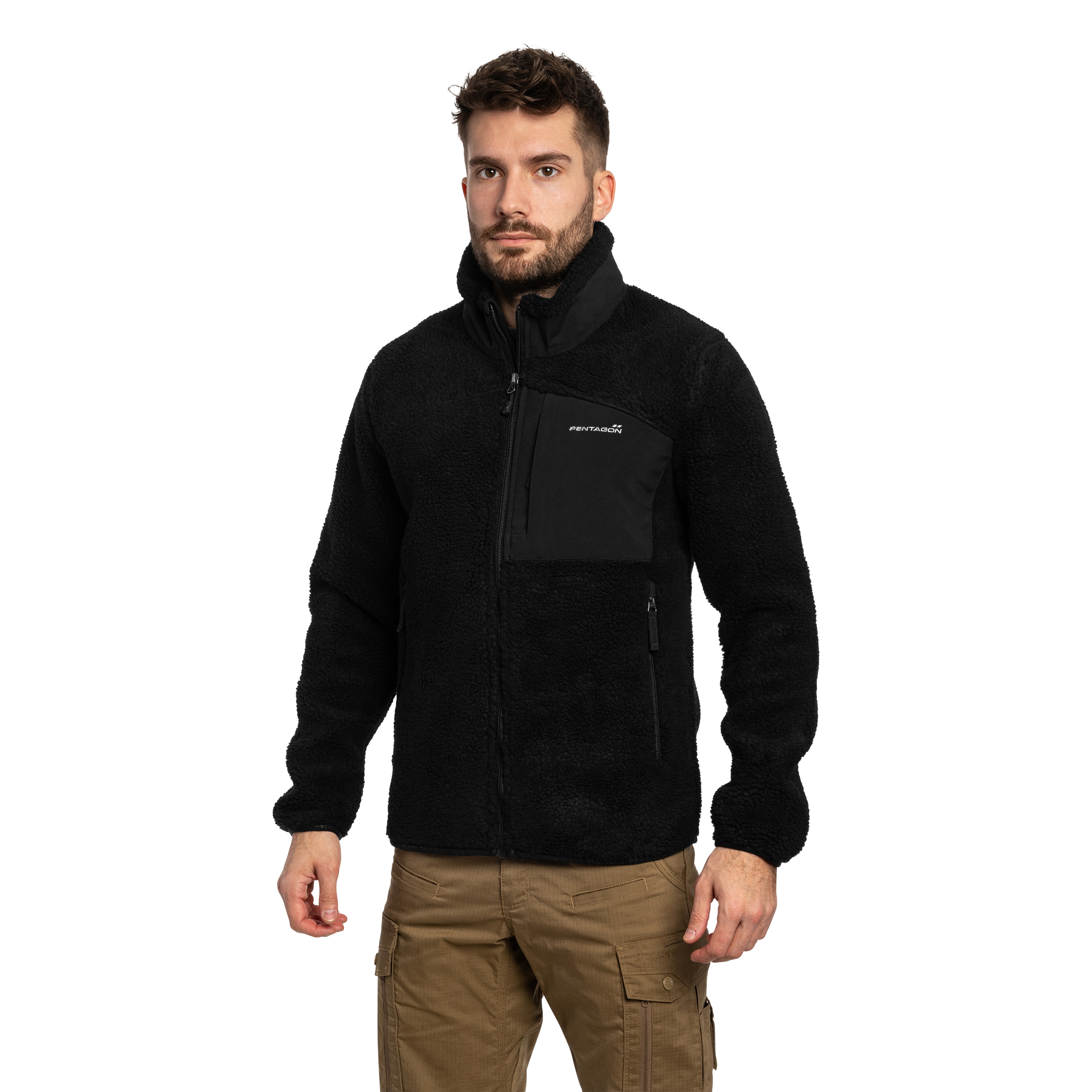 Bluză polar Pentagon Summit Sherpa Fleece - Black