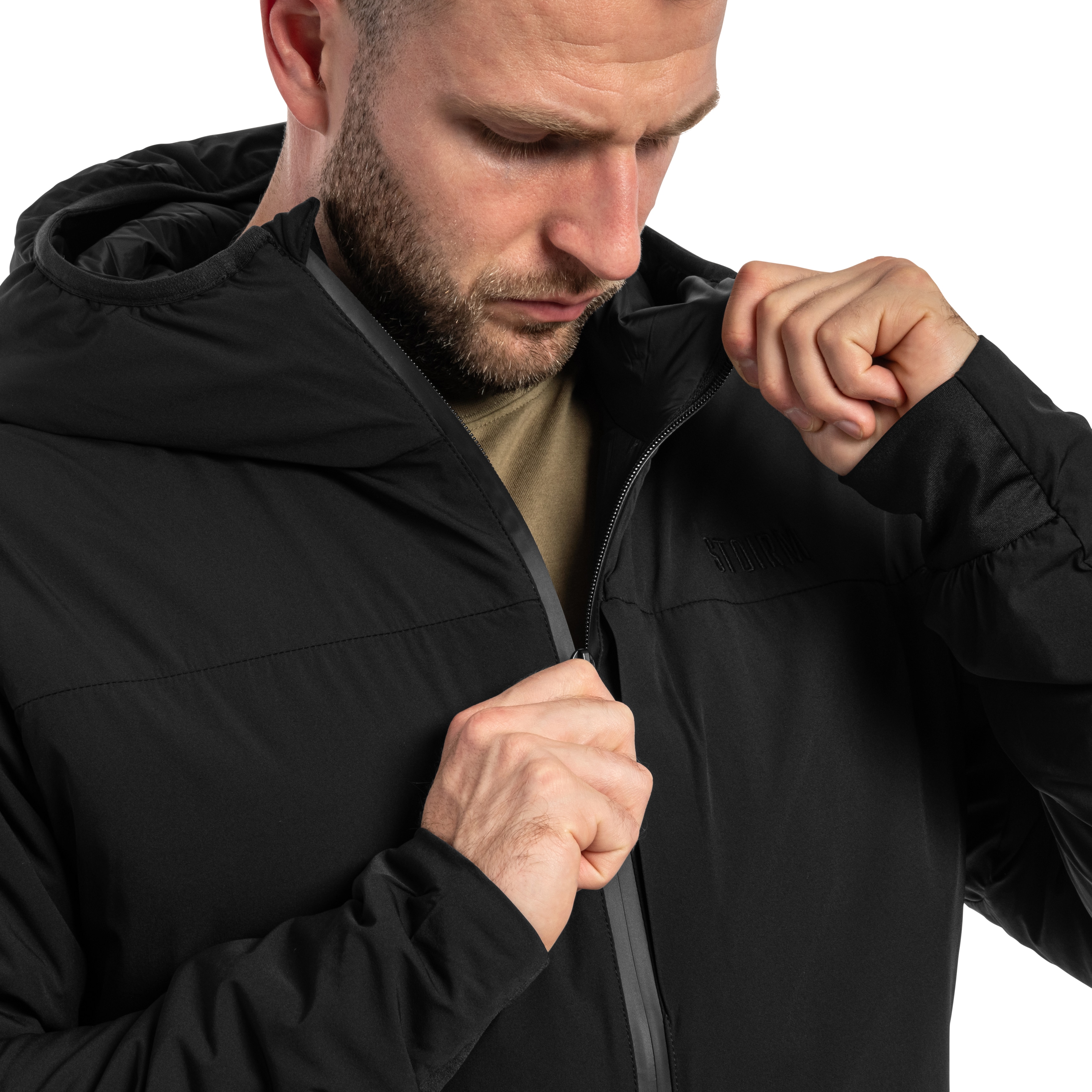 Geacă Stoirm PrimaLoft Thermal - Black