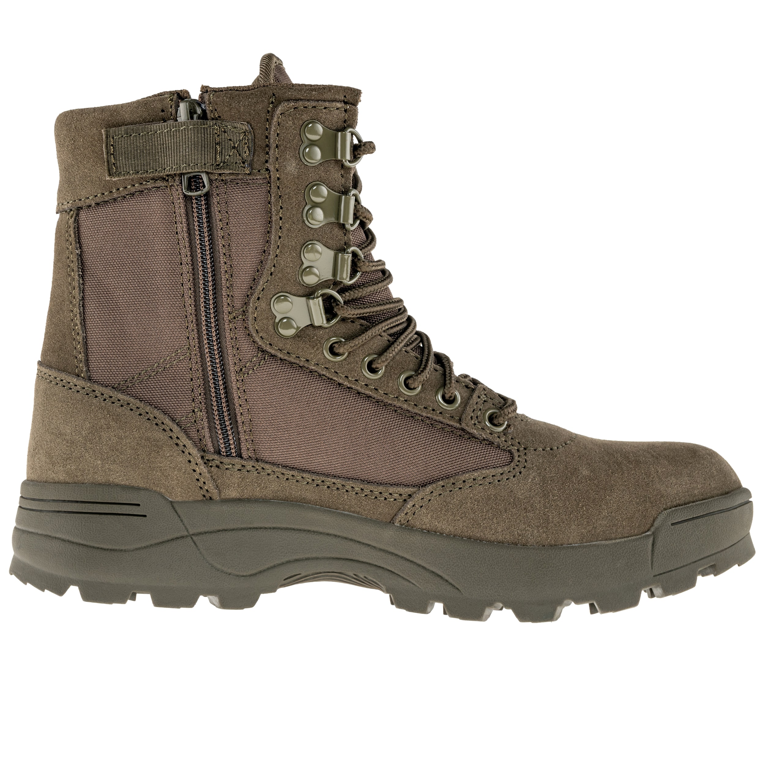 Ghete Brandit Tactical Zipper Boots - Olive