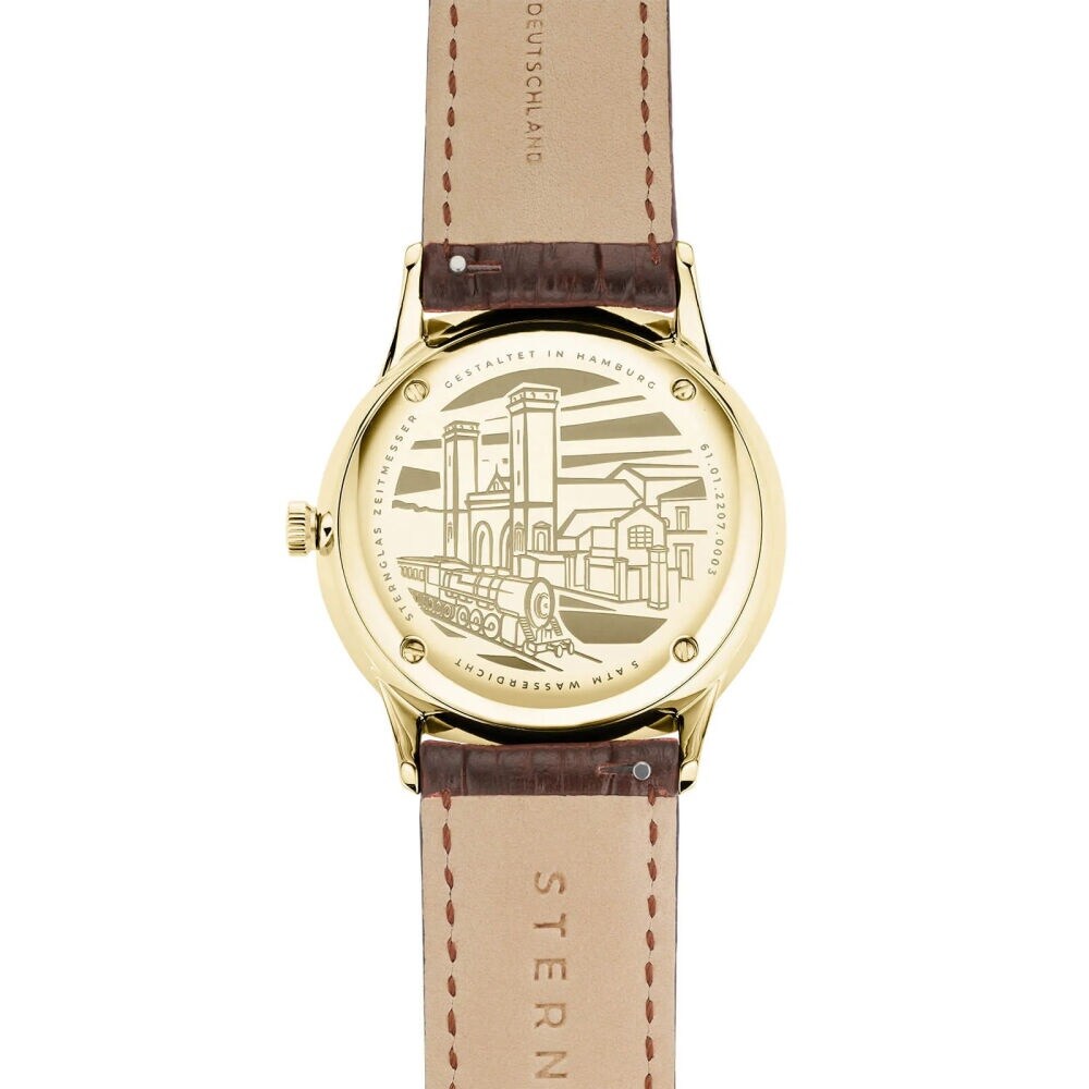 Ceas Sternglas Berlin Quartz - Dark Brown