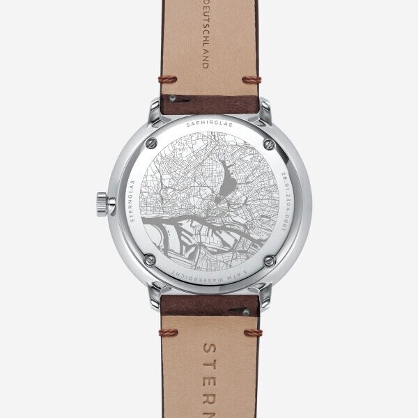 Ceas Sternglas Hamburg Quartz - Silver