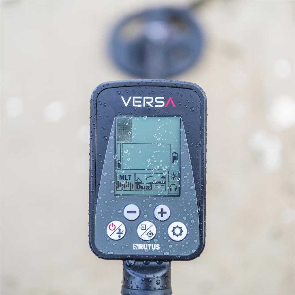 Detector de metale Rutus Versa DD28 + bobină DD 24 cm 4-40 KHZ - set
