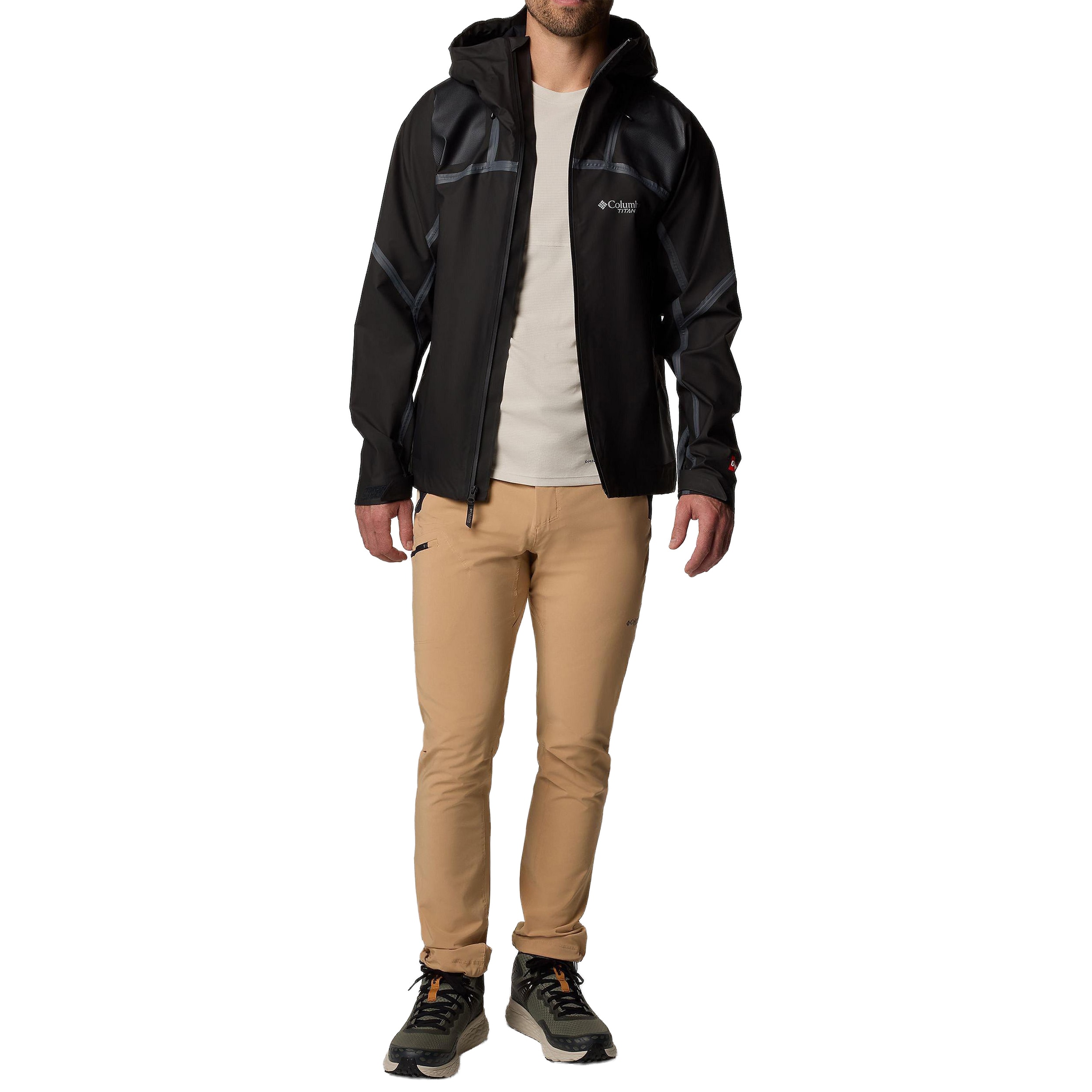 Jachetă Columbia Whistler Peak Shell Titanium - Black