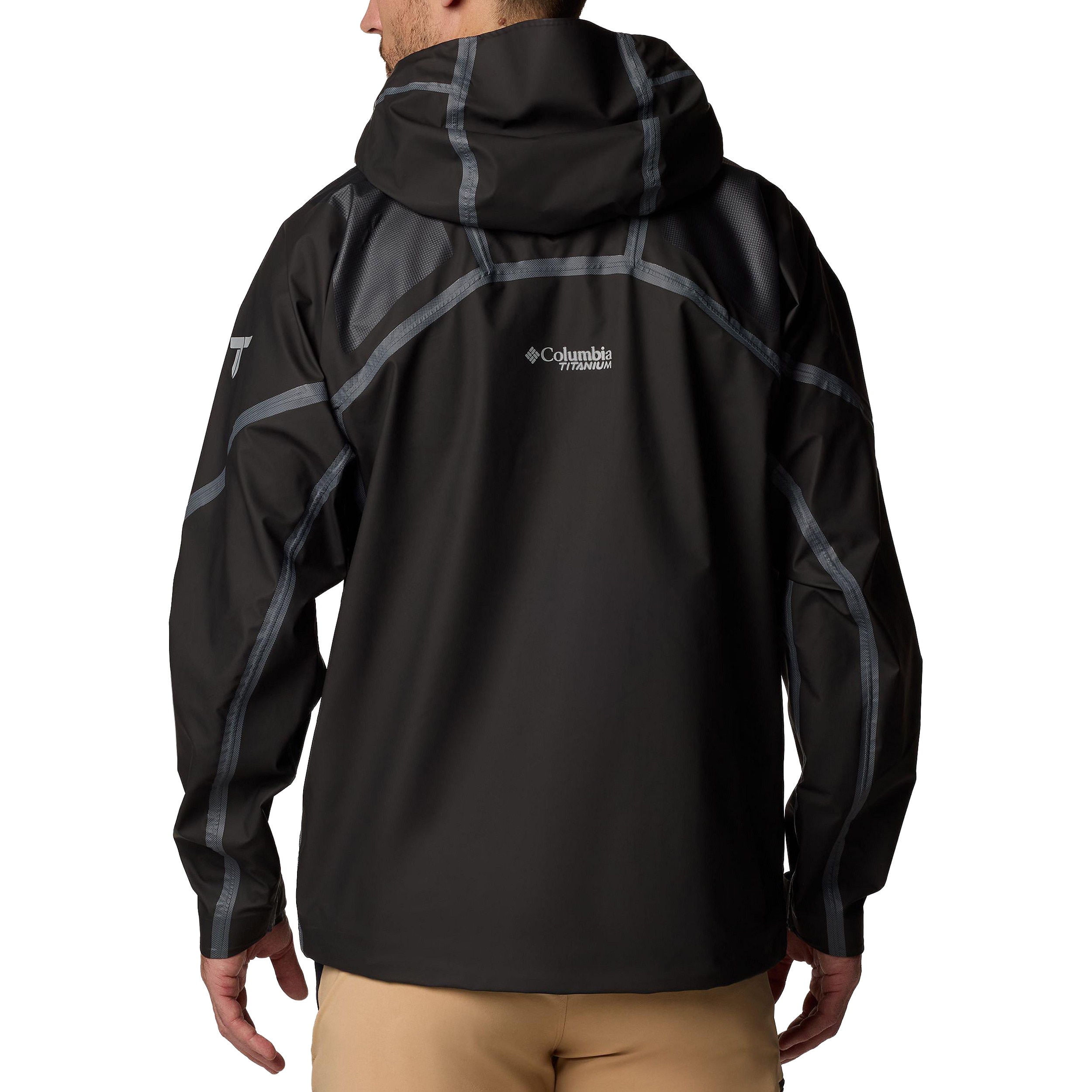 Jachetă Columbia Whistler Peak Shell Titanium - Black