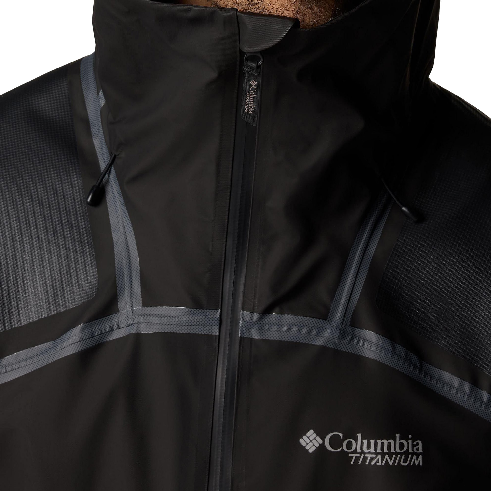Jachetă Columbia Whistler Peak Shell Titanium - Black
