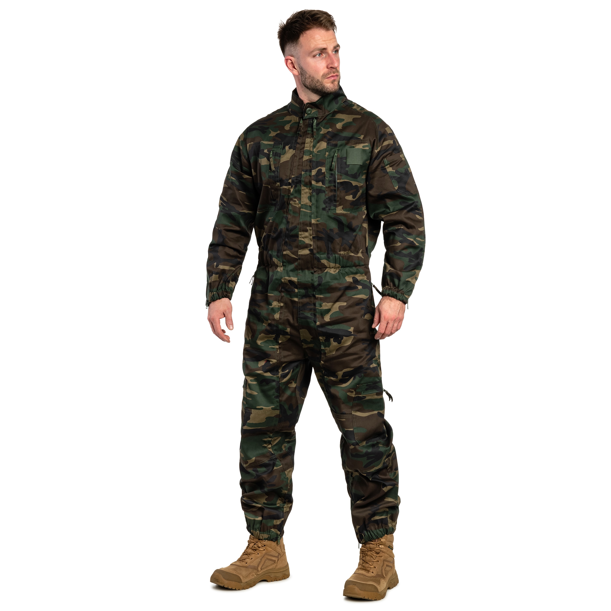 Combinezon Brandit Flight Suit - Woodland