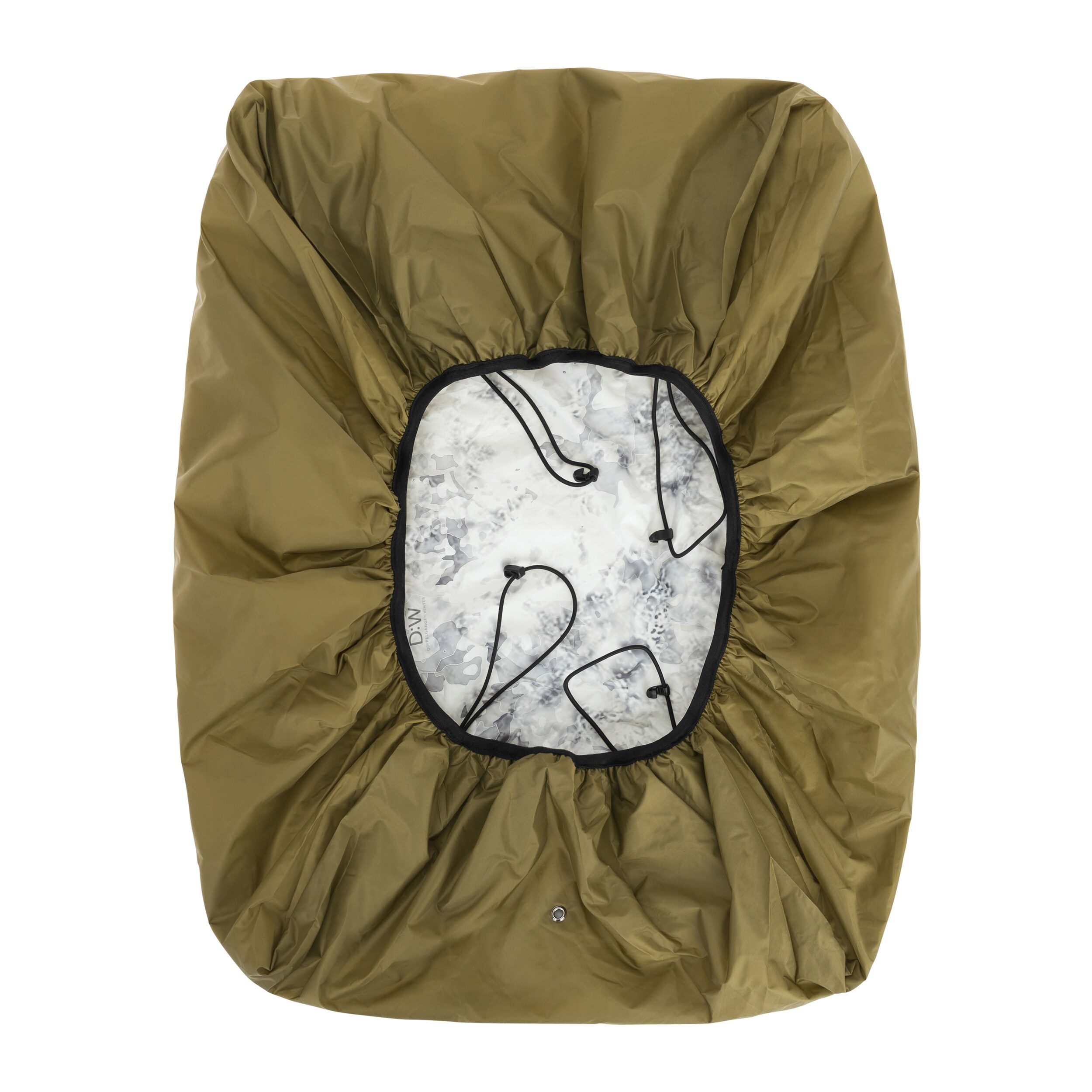 Husă reversibilă pentru rucsac Eberlestock Large Reversible Rain Cover - Snow Camo/Coyote