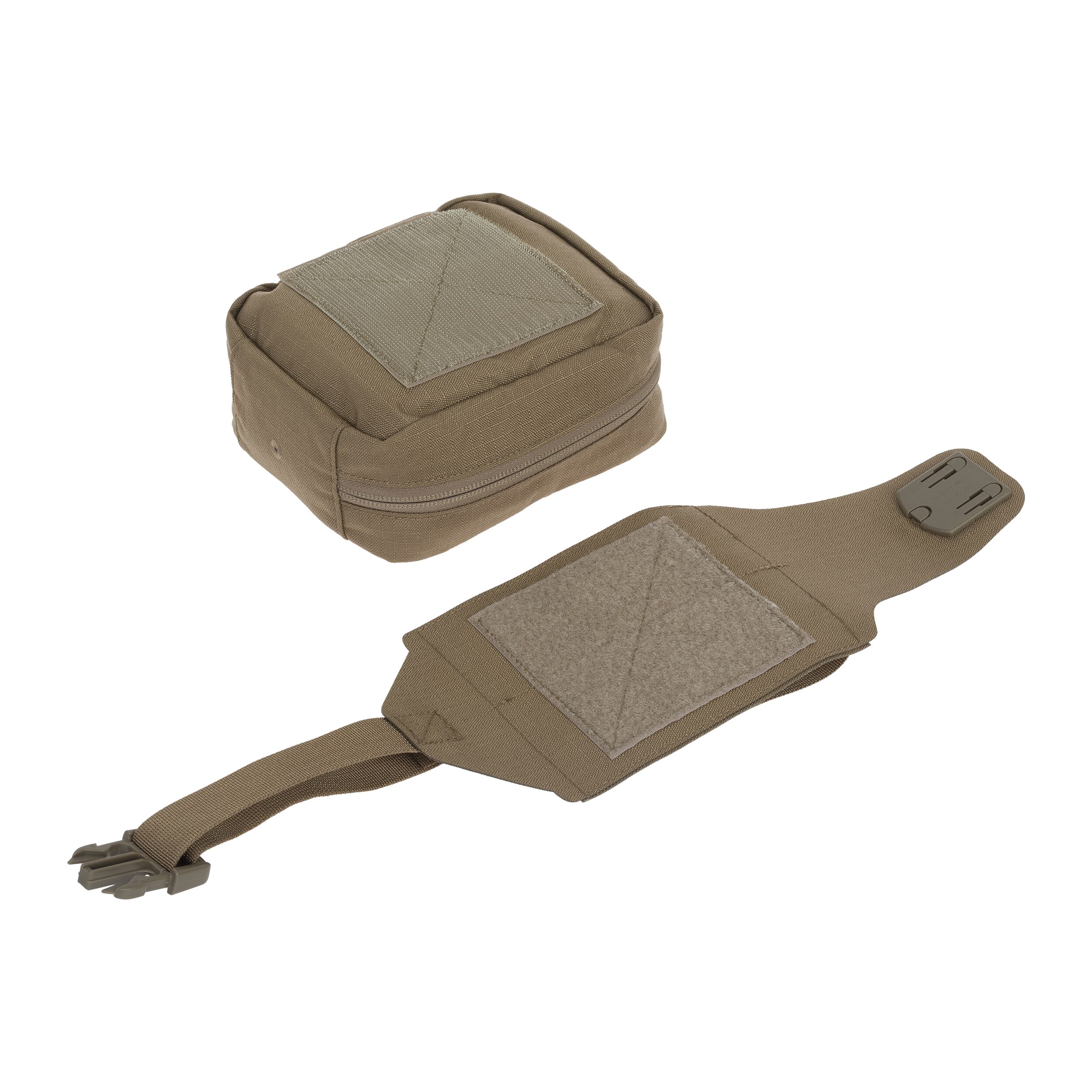 Trusă de prim ajutor cu velcro Eberlestock Rip-Away Small - Dry Earth