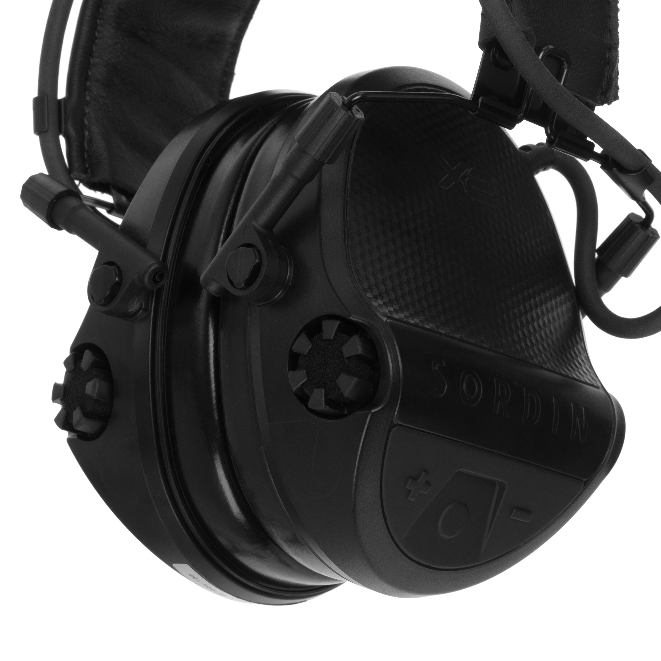 Protecție auditivă activă Sordin Supreme X2 Memoryfoam Headband - Black