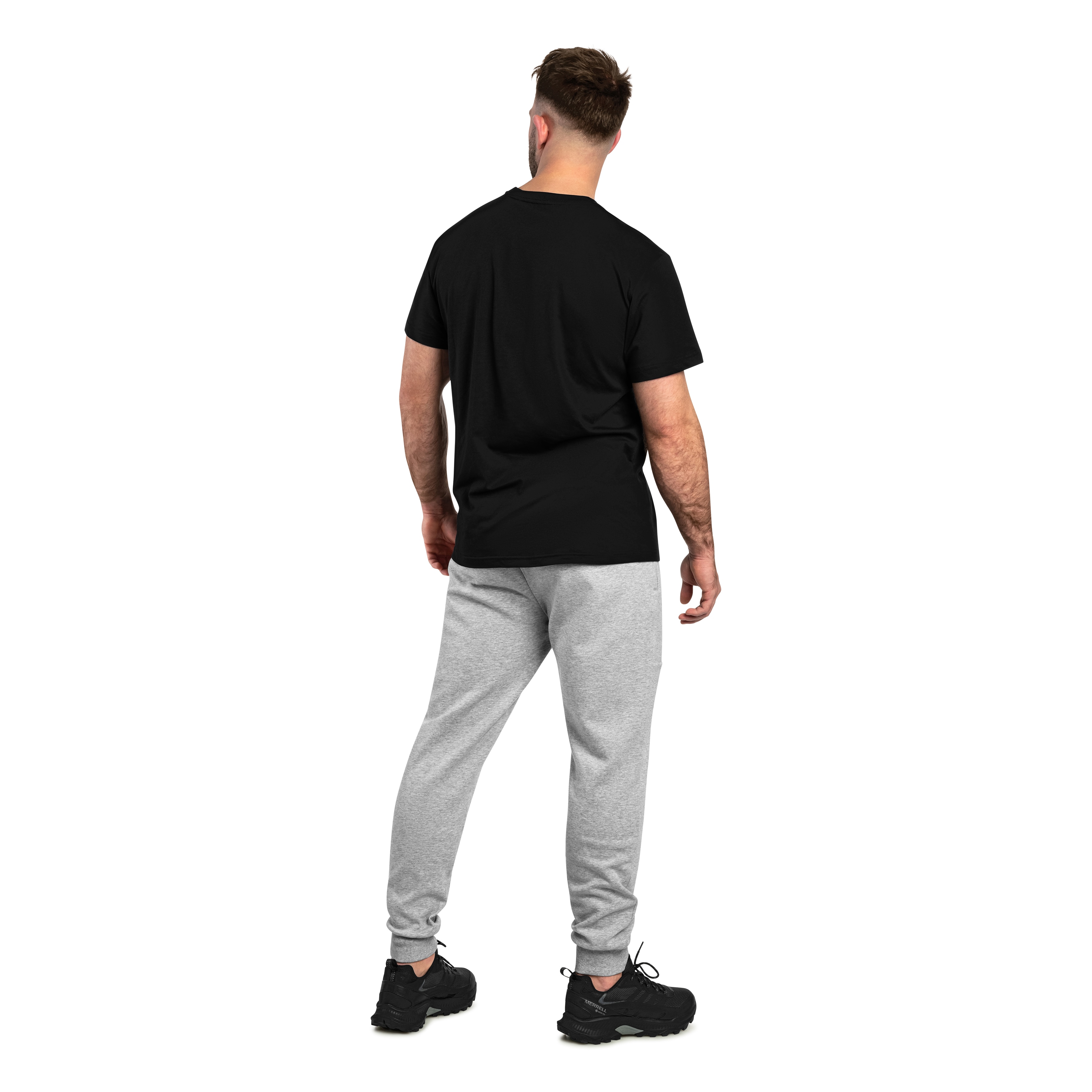 Pantaloni de trening Pitbull Saturn - Gri melanj