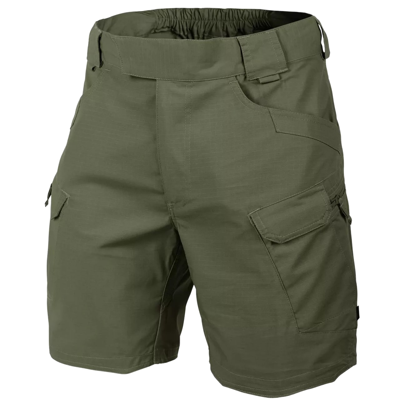 Pantaloni scurți UTS PolyCotton Stretch Rip-Stop 8,5'' - Olive Green