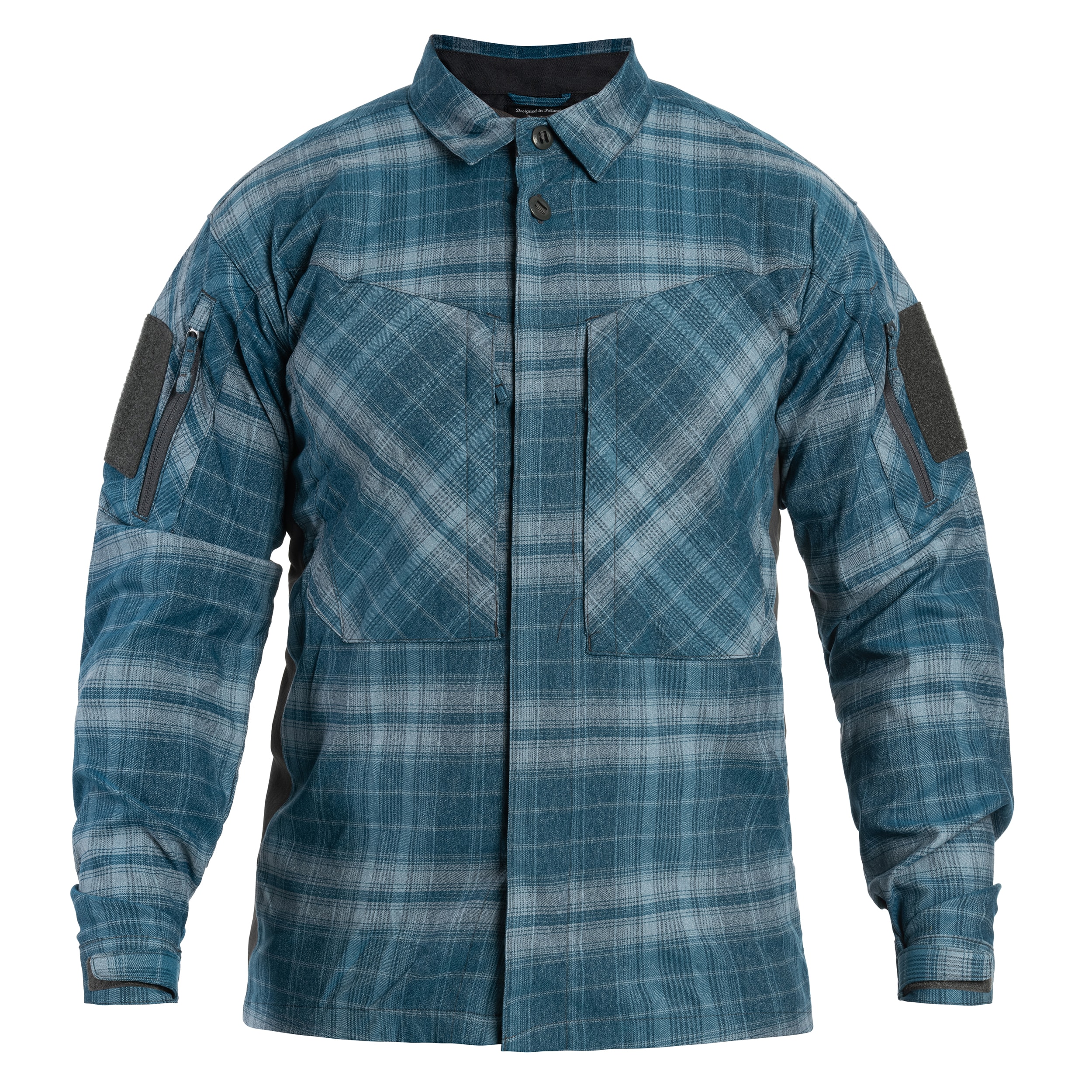 Cămașă Helikon-Tex MBDU Nylon Polyester Blend - Western Blue Plaid