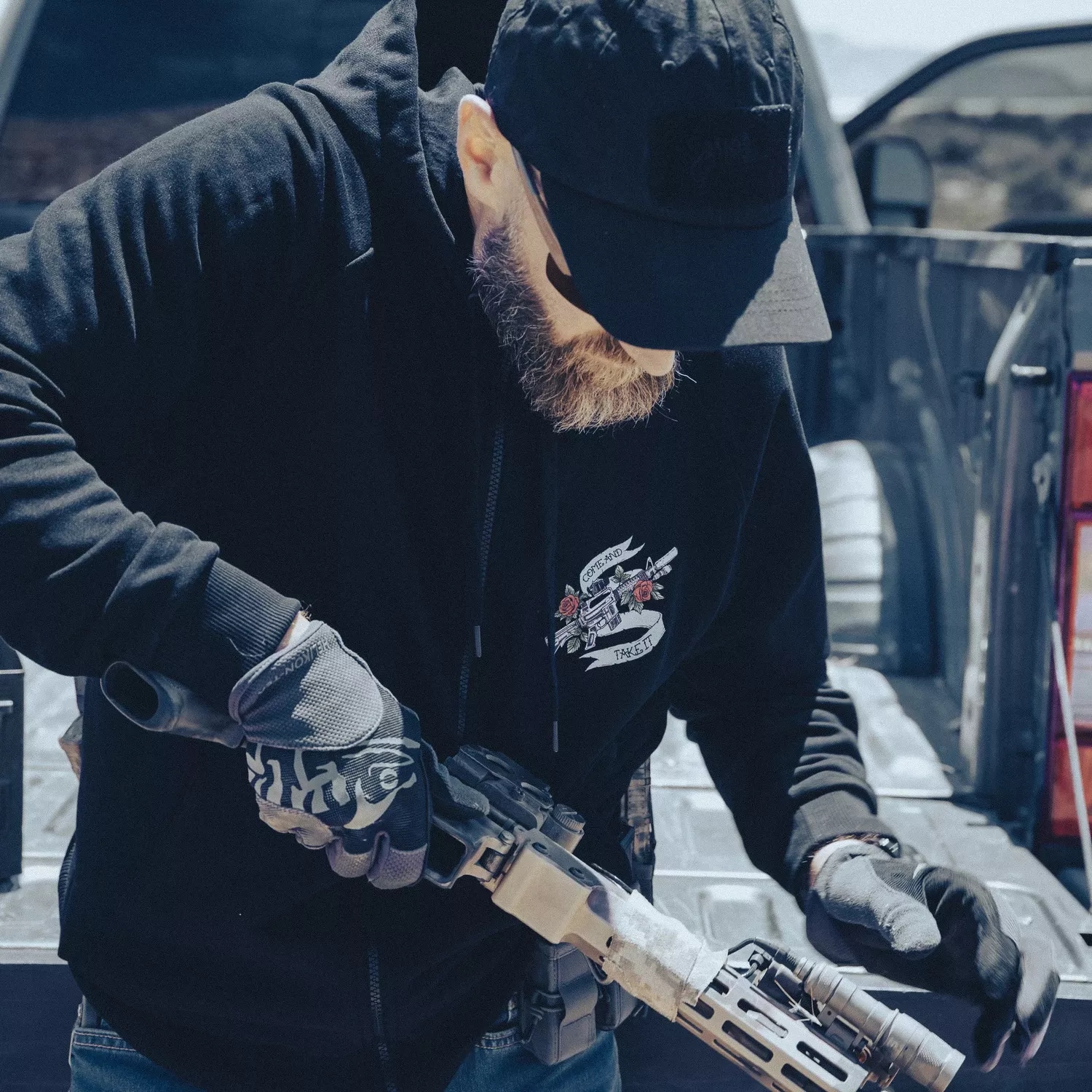 Bluză Helikon Full-Zip Come And Take It - Black