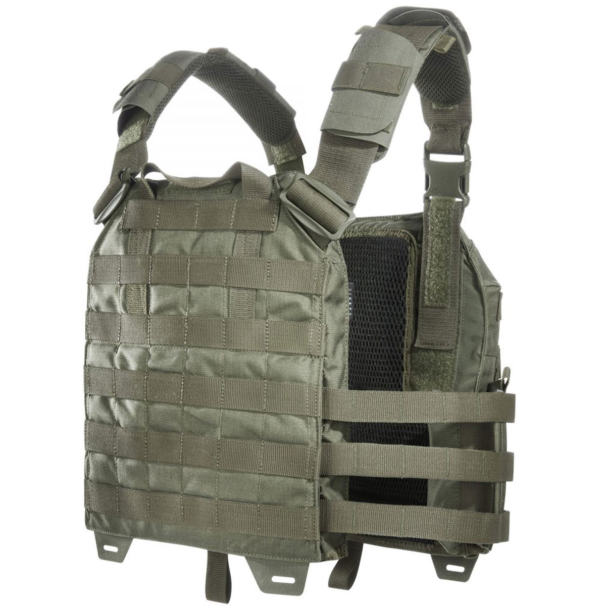 Vestă tactică Tasmanian Tiger Plate Carrier MK IV IRR Stone Grey Olive - pentru plăci balistice M