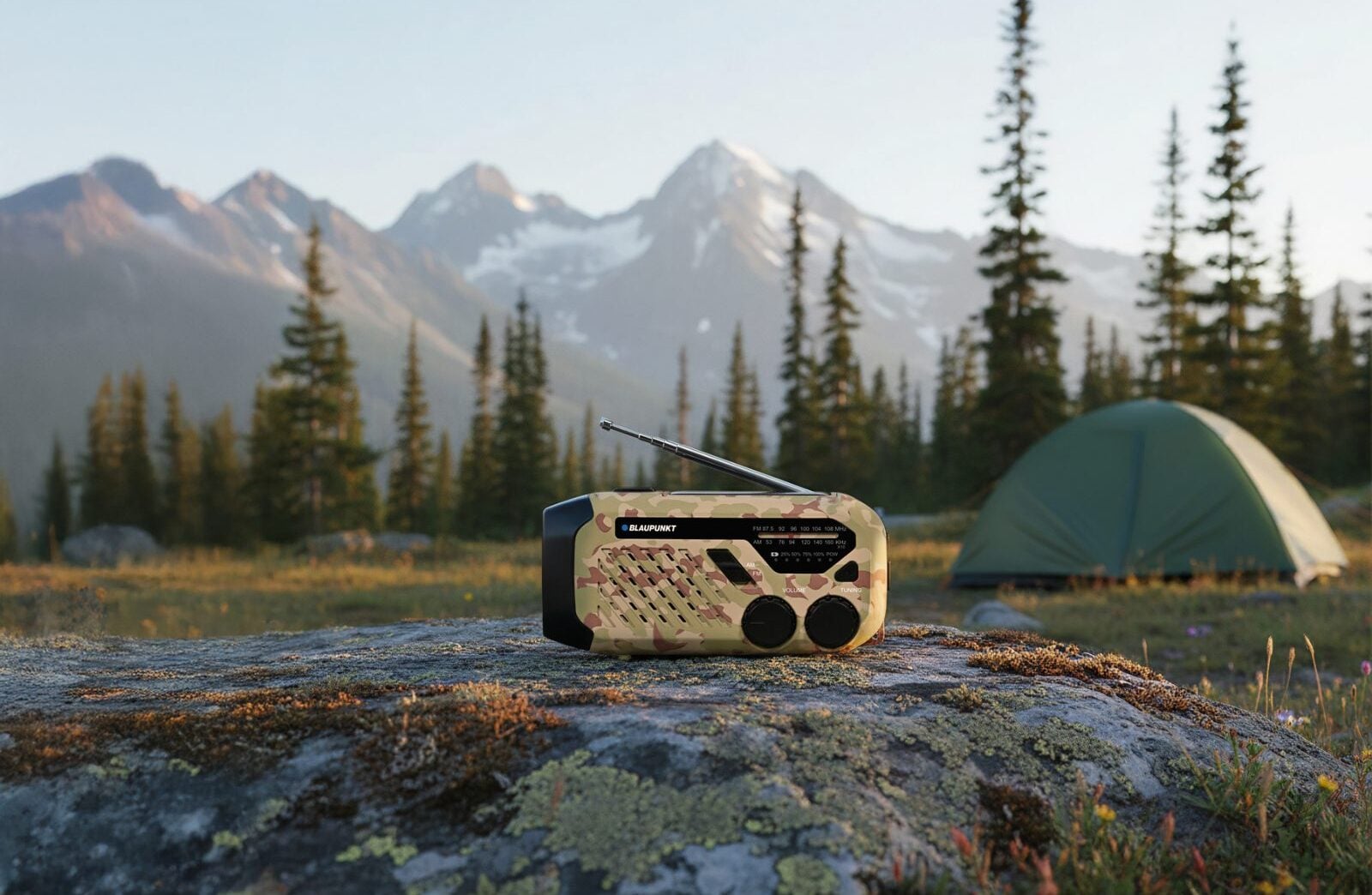 Radio portabil de urgență Blaupunkt ER10 - Desert