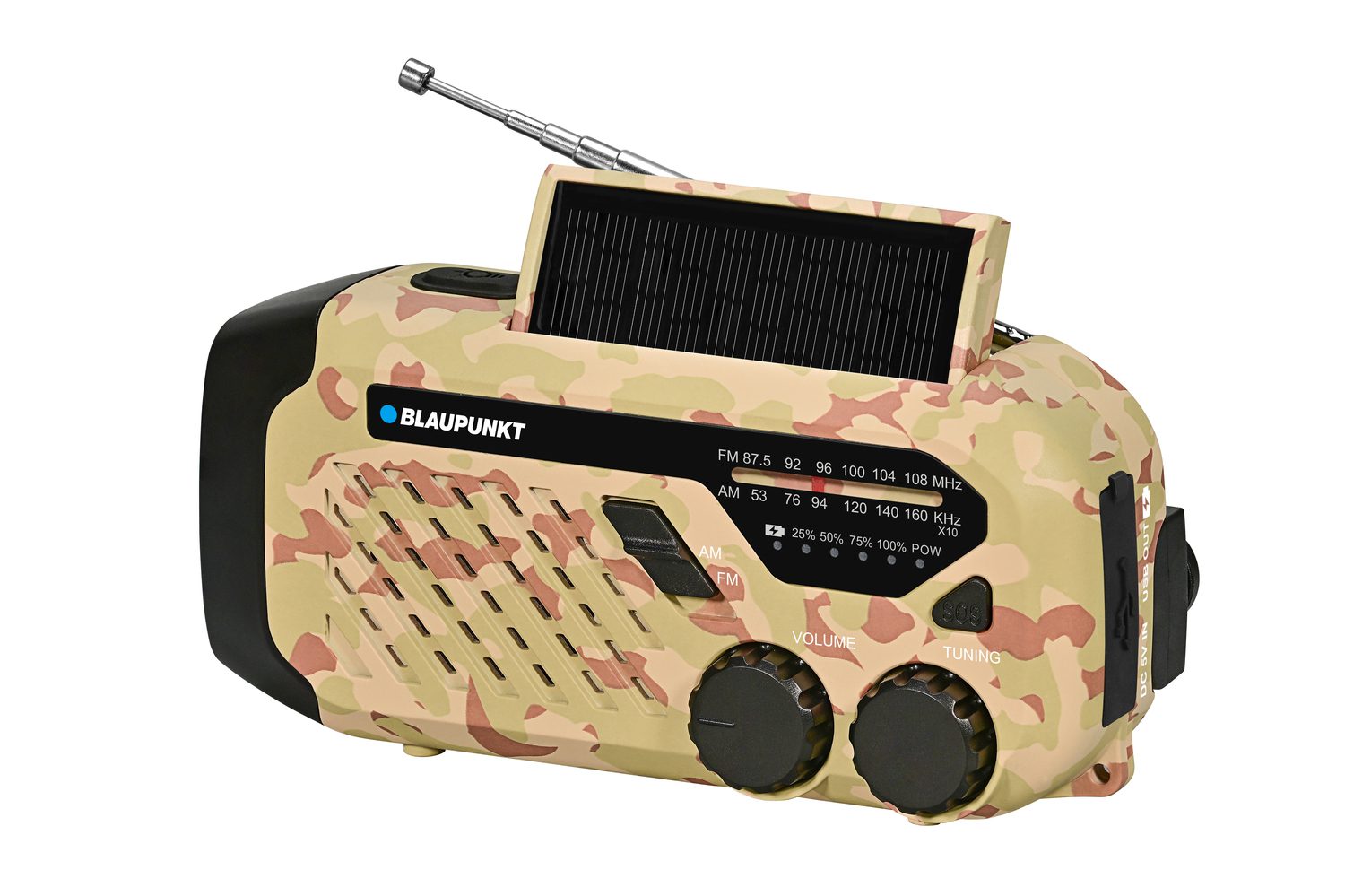 Radio portabil de urgență Blaupunkt ER10 - Desert