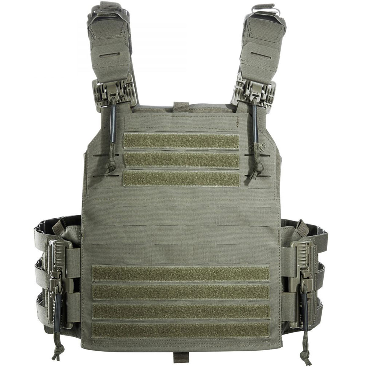 Vestă tactică Tasmanian Tiger Plate Carrier QR LC IRR - Stone Grey Olive