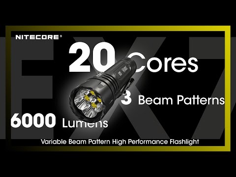 Lanternă Nitecore EX7 - 6000 lumeni