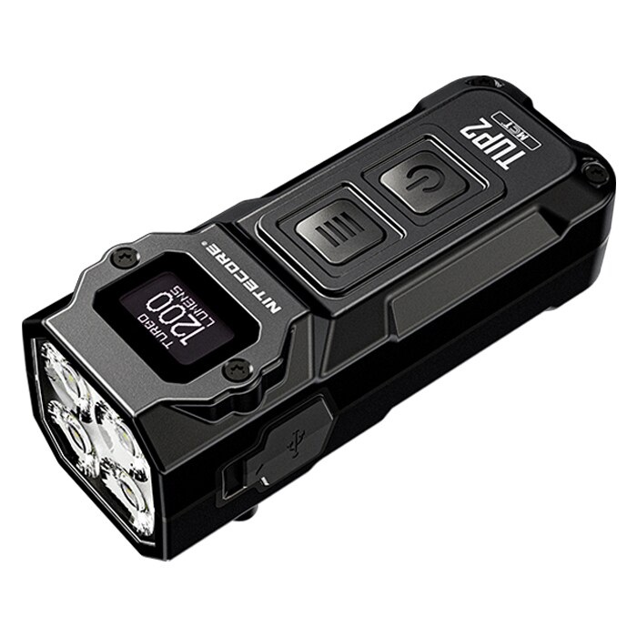 Lanternă Nitecore TUP2 Black - 1200 lumeni