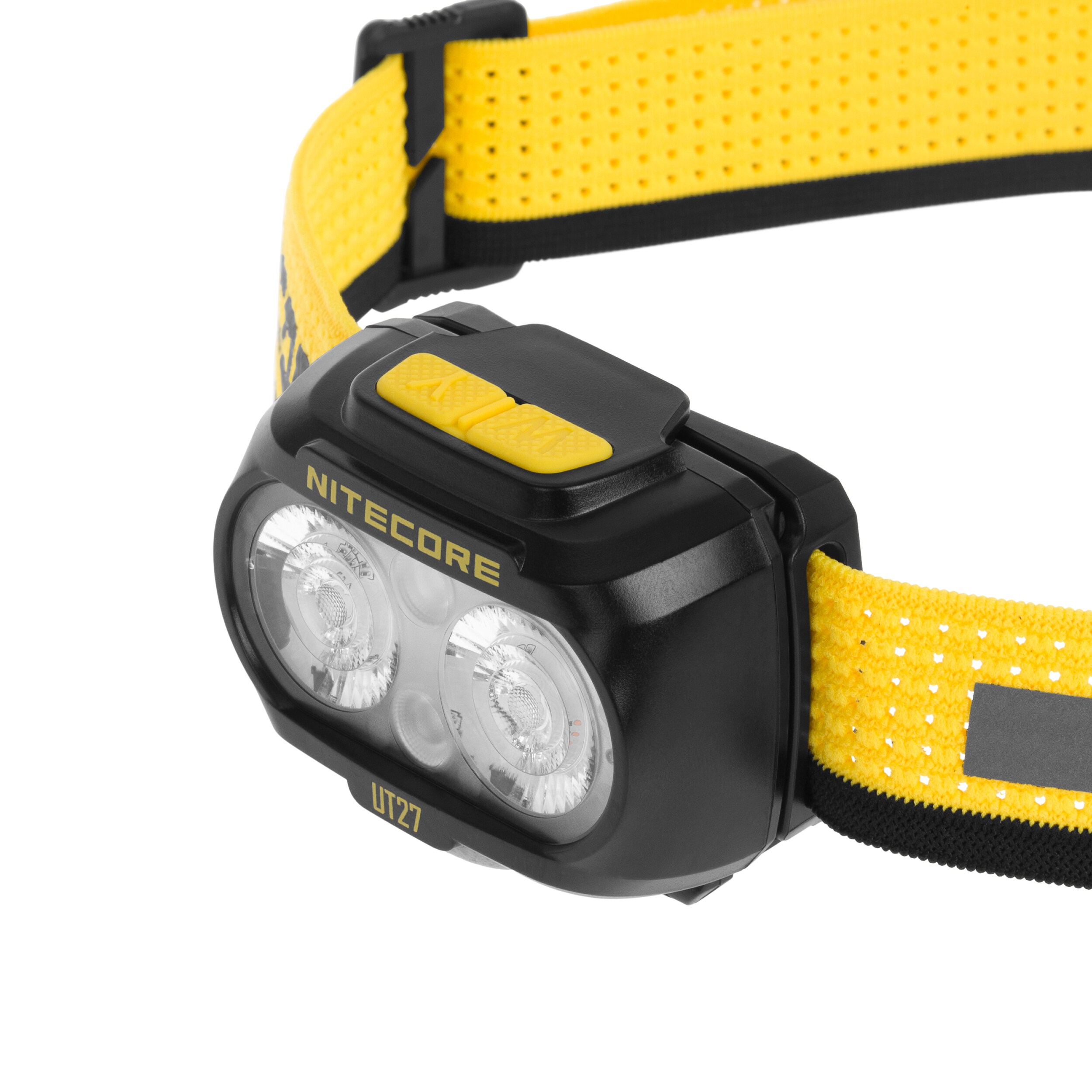 Lanternă frontală Nitecore UT27 Pro MTC Black/Yellow - 800 lumeni