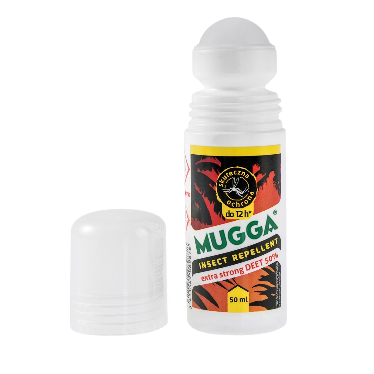 Repelent împotriva insectelor Mugga Extra Strong cu bilă 50% DEET 50 ml - 2 buc.